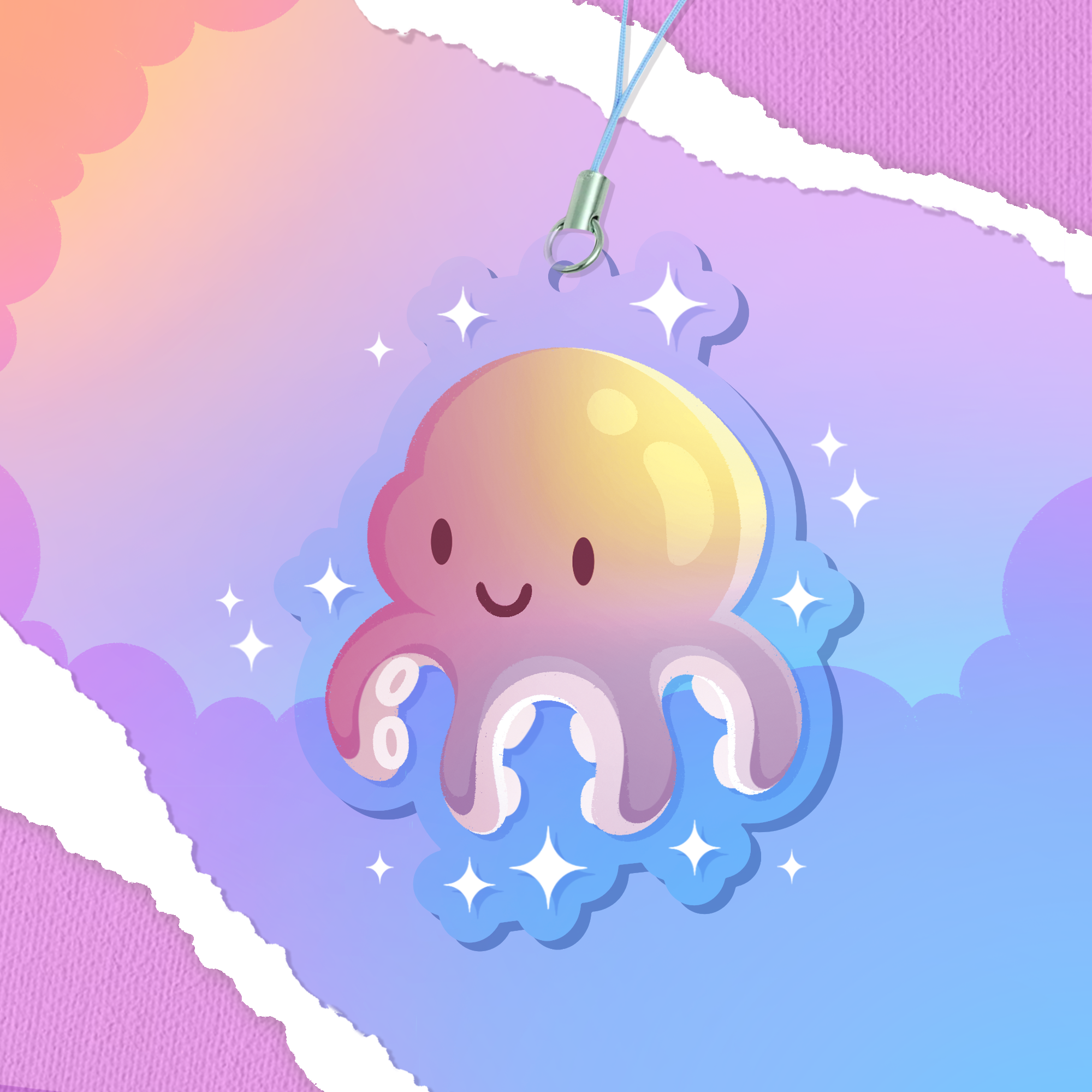 Брелок "Осьминог"