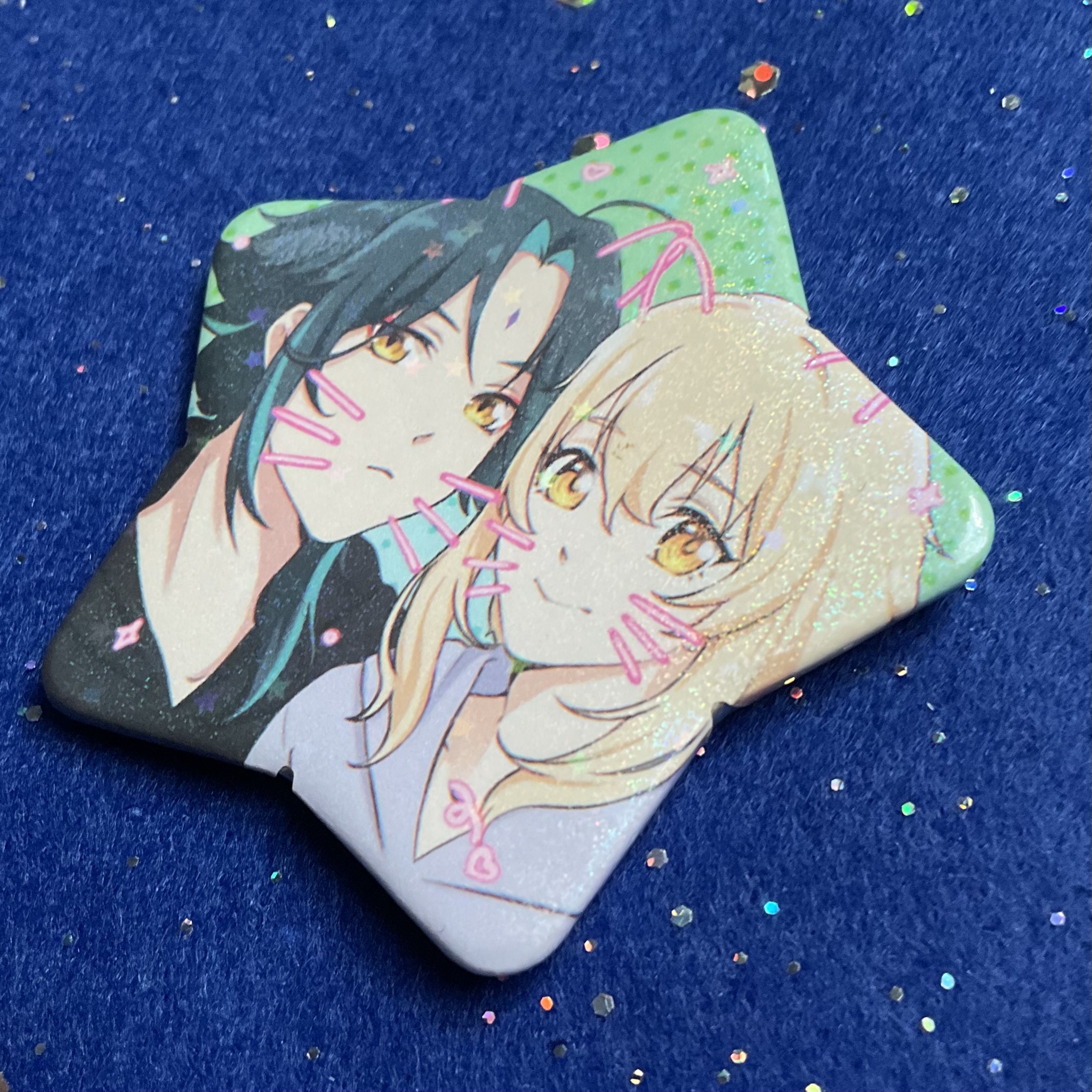 Значок Сяо и Люмин