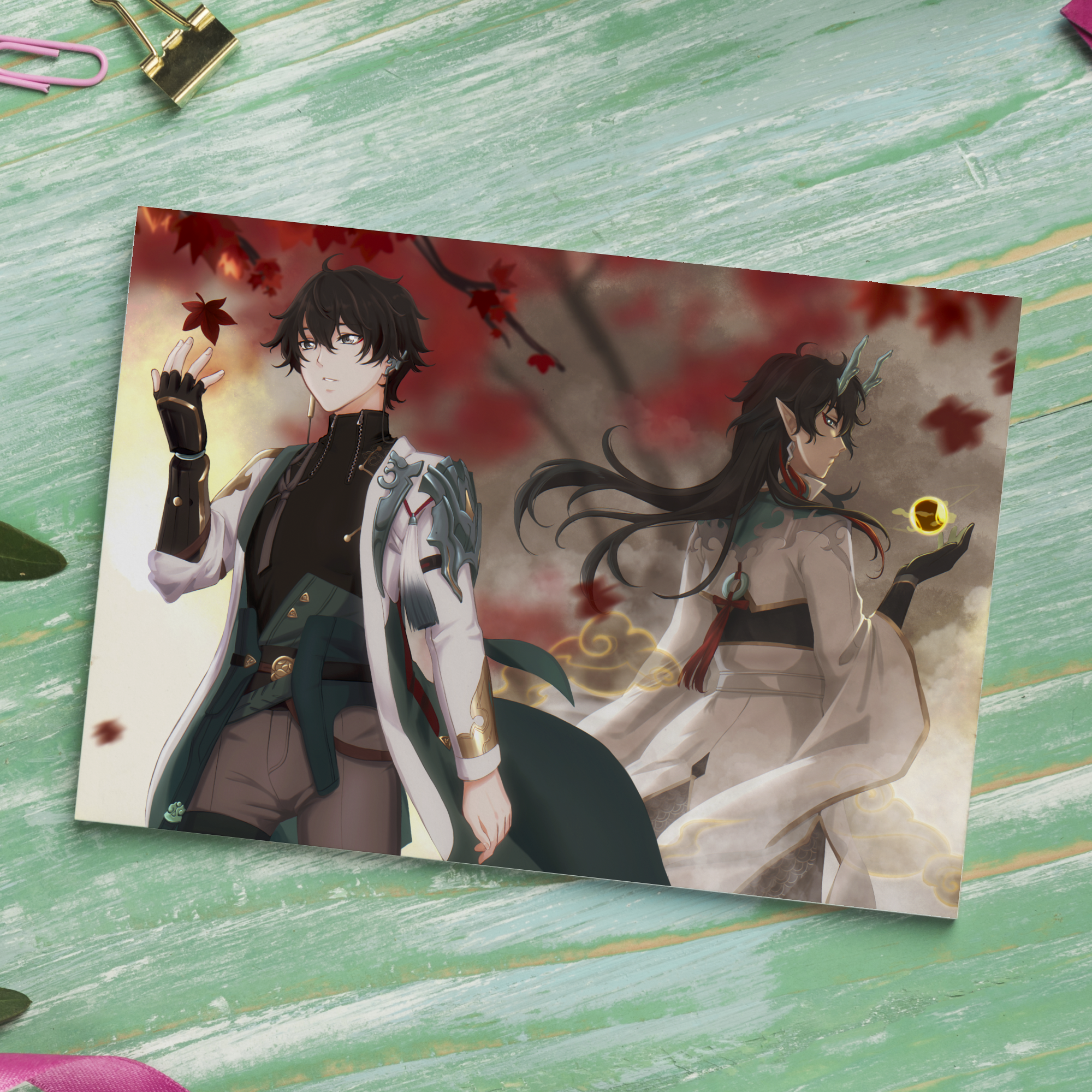 Открытка Дань Хэн