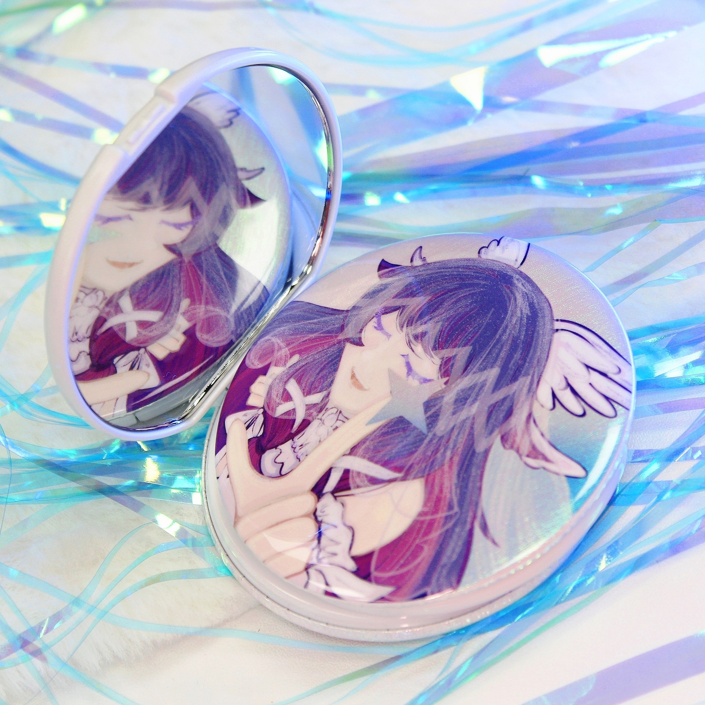 Зеркало 75мм Коломбина