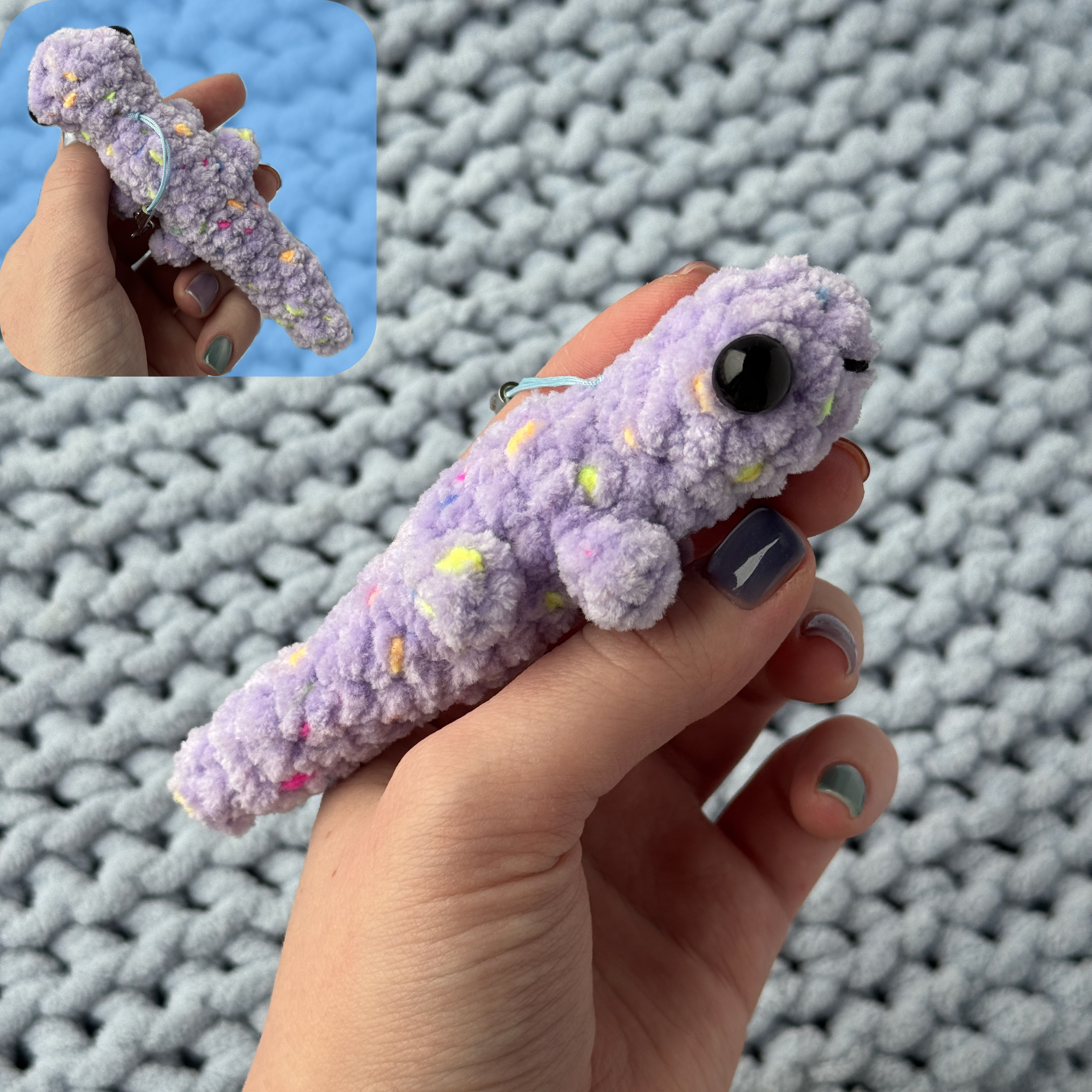 Ящерка фиолетовая