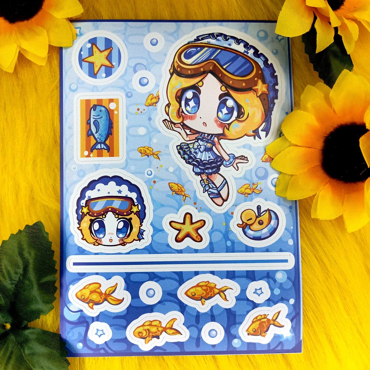 Стикерпак A6 Re-swim