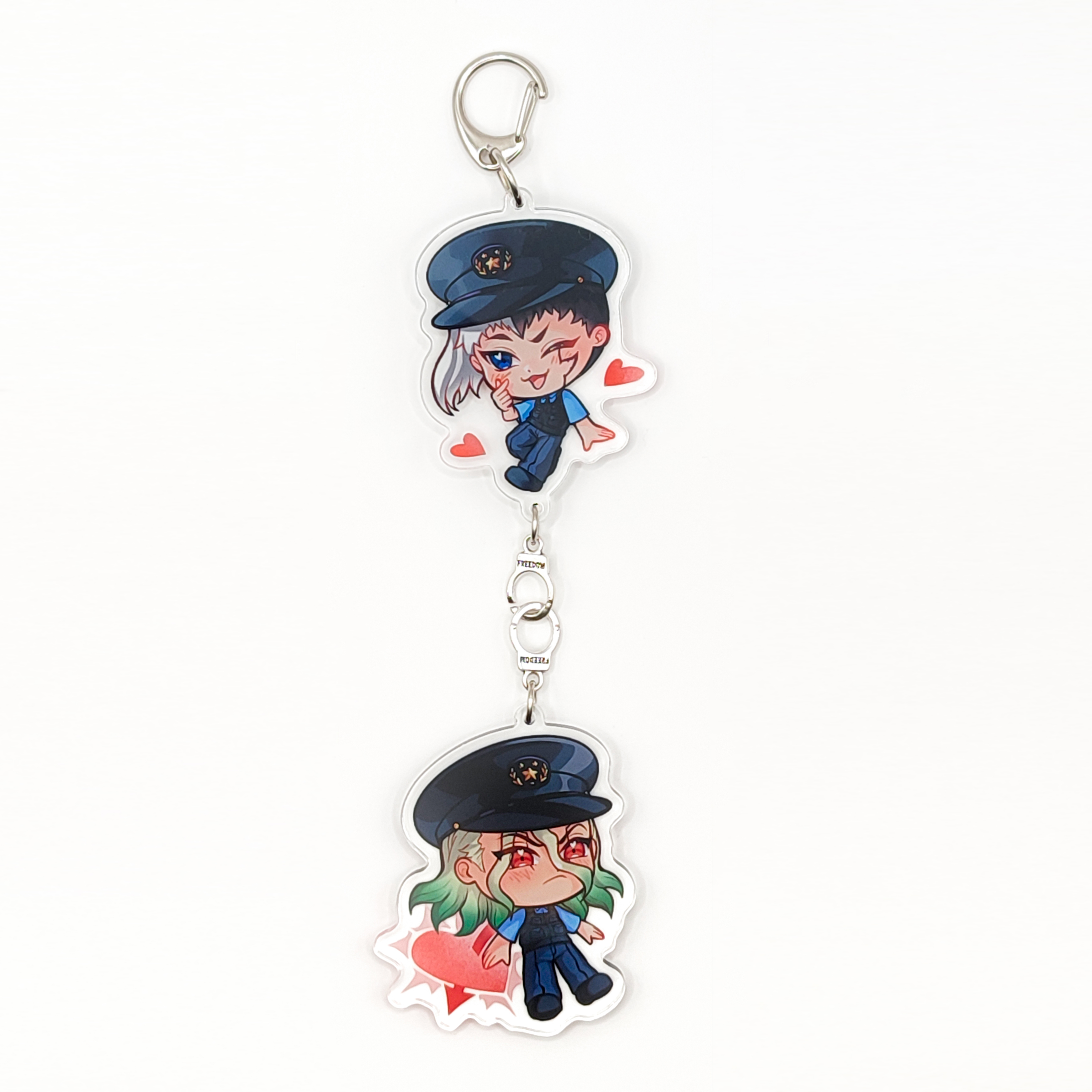 Брелок Сенку и Ген составной