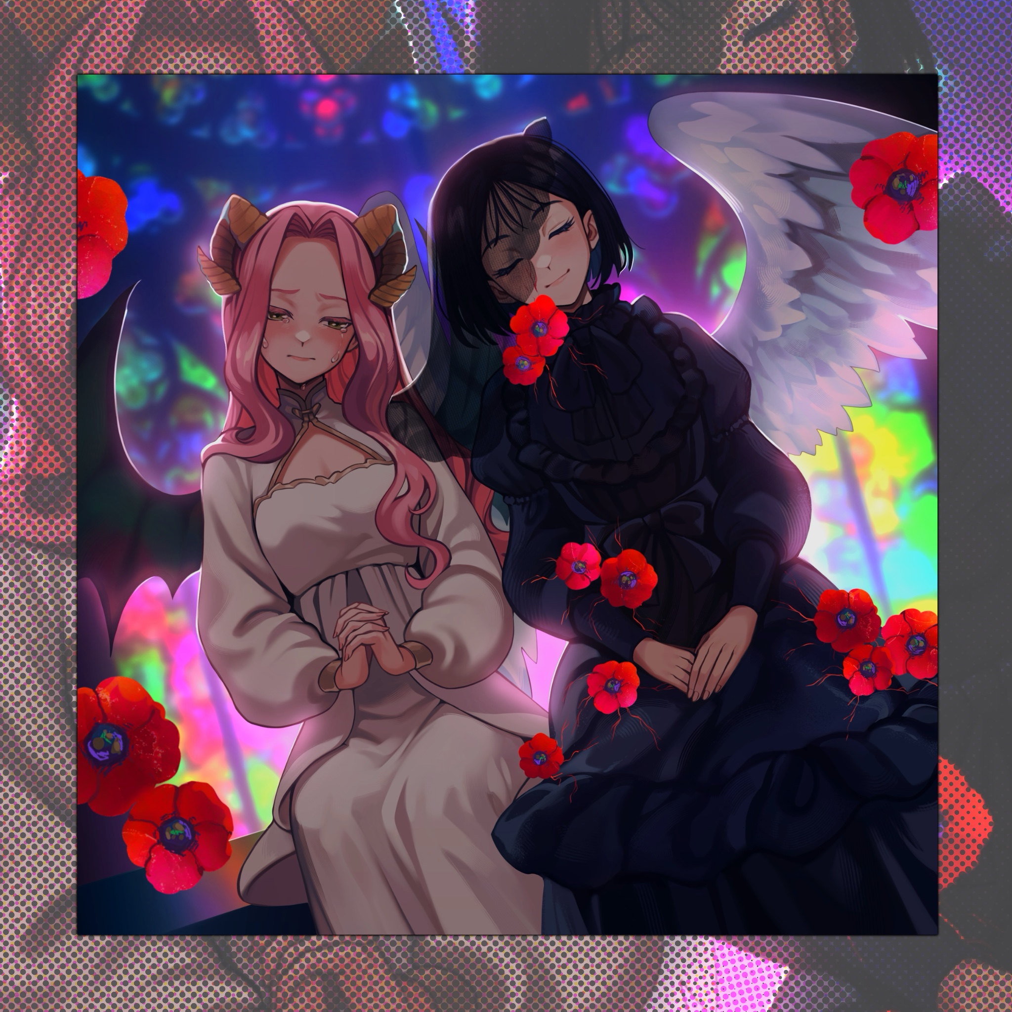 Открытка Мизи и Суа