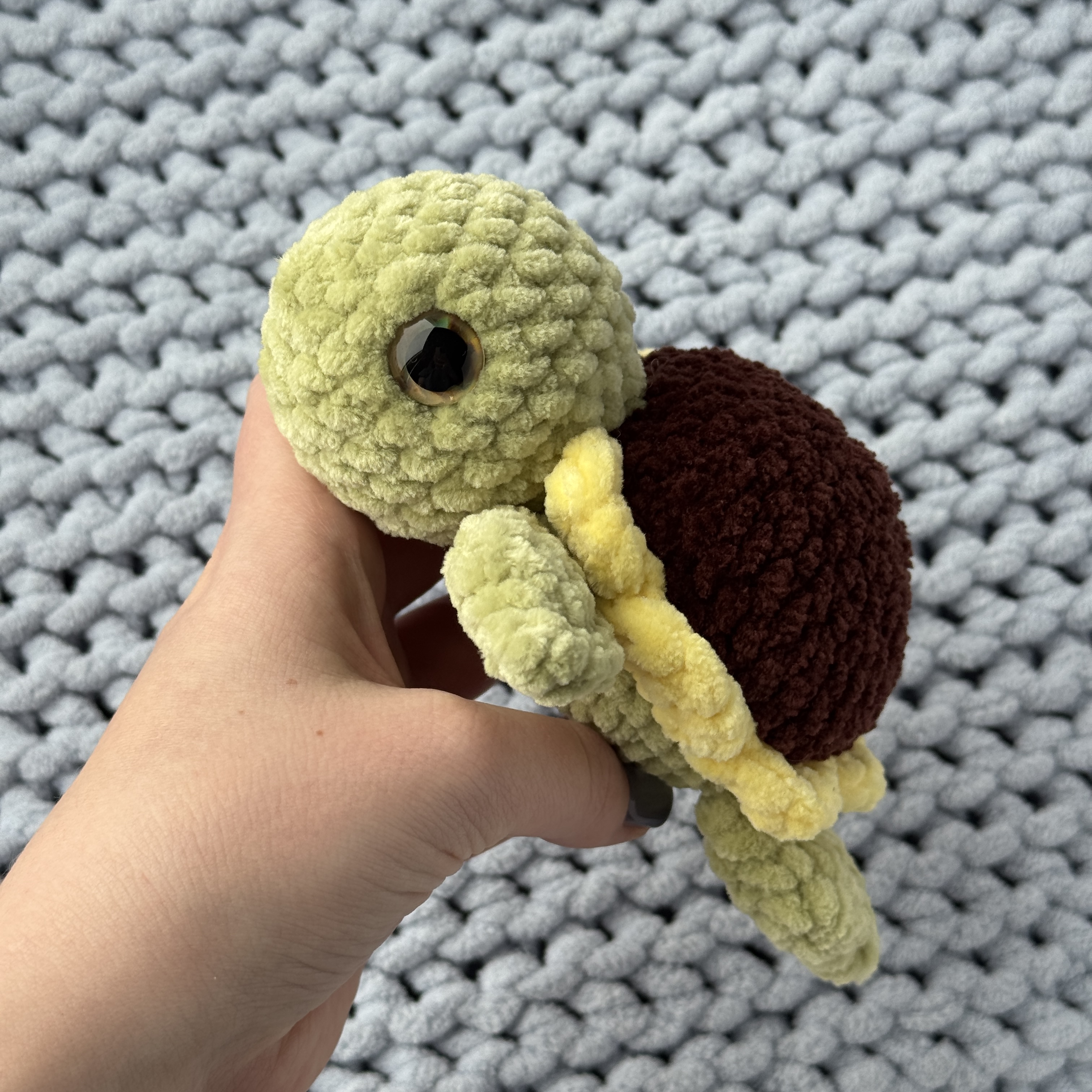 Черепашка цветок