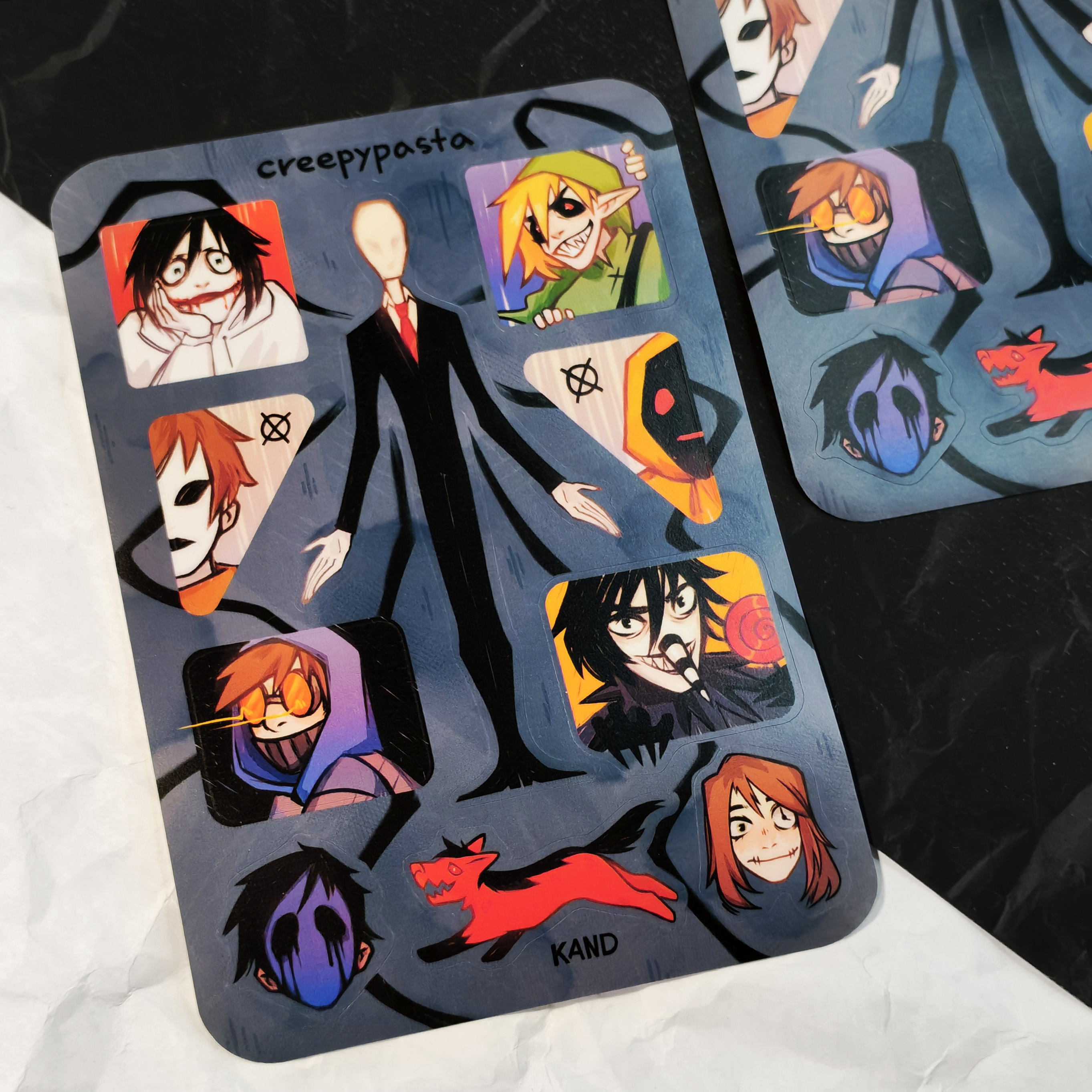 Стикерпак "Крипипаста"