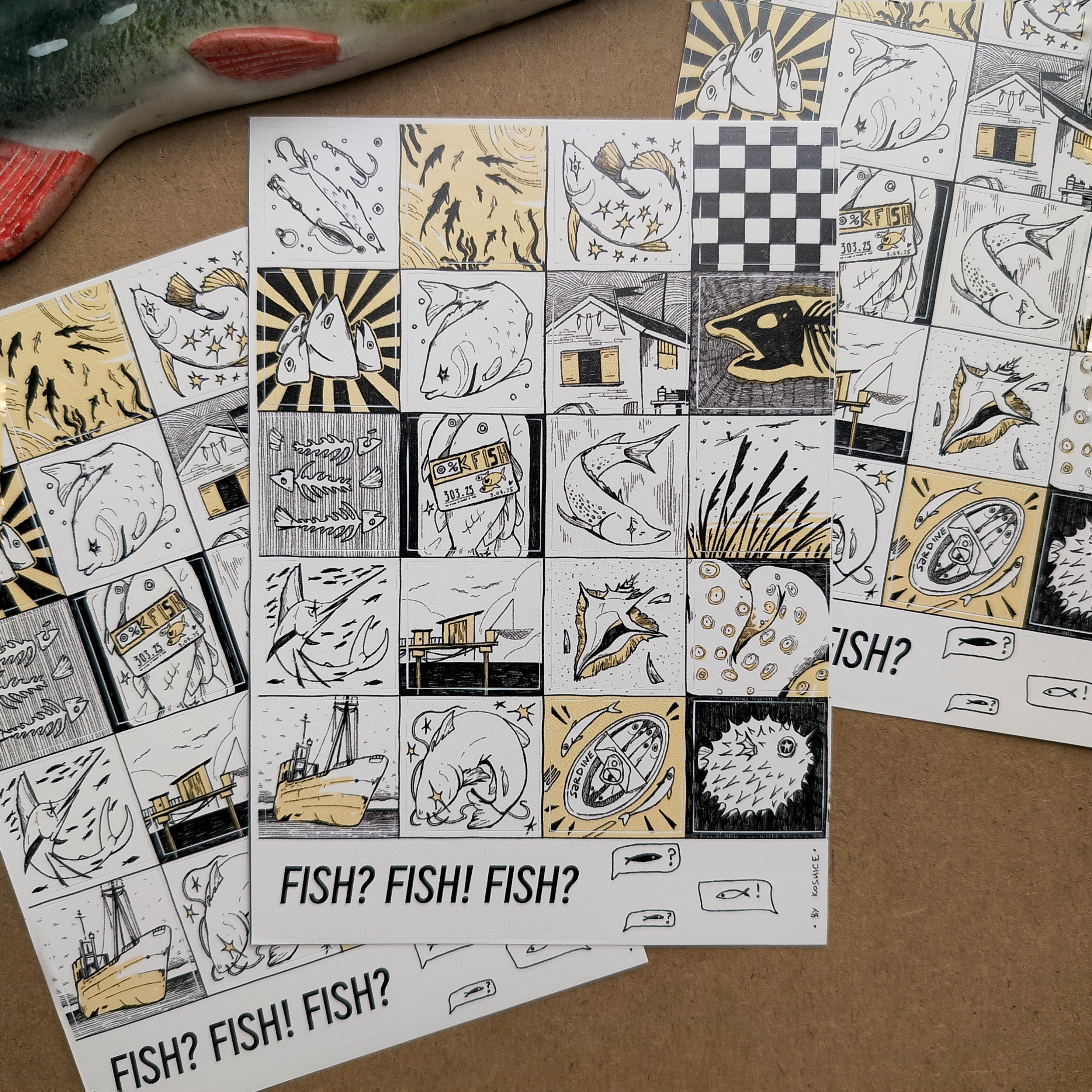 Рыбы шашки А6