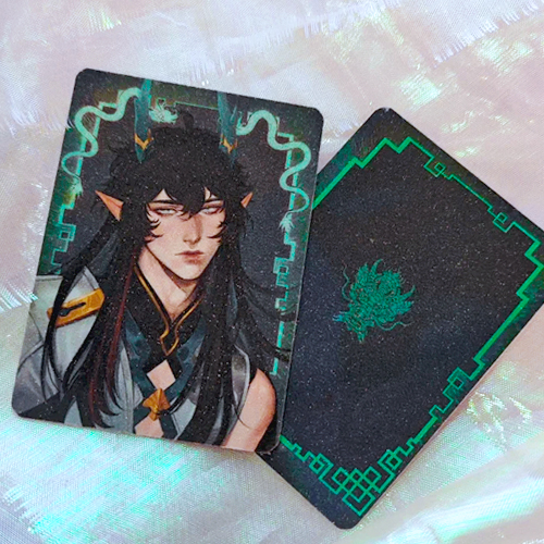 Карточка с сахарной ламинацией Дань Хэн