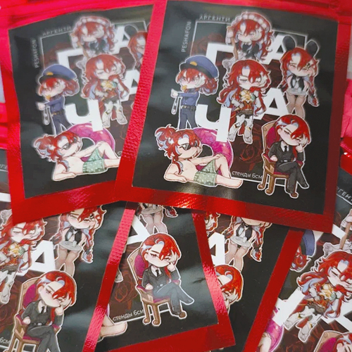 Гача на стенды Аргенти