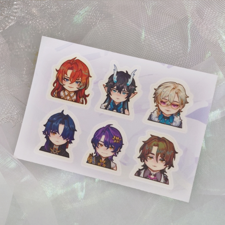 Стикерпак Genshin Impact m