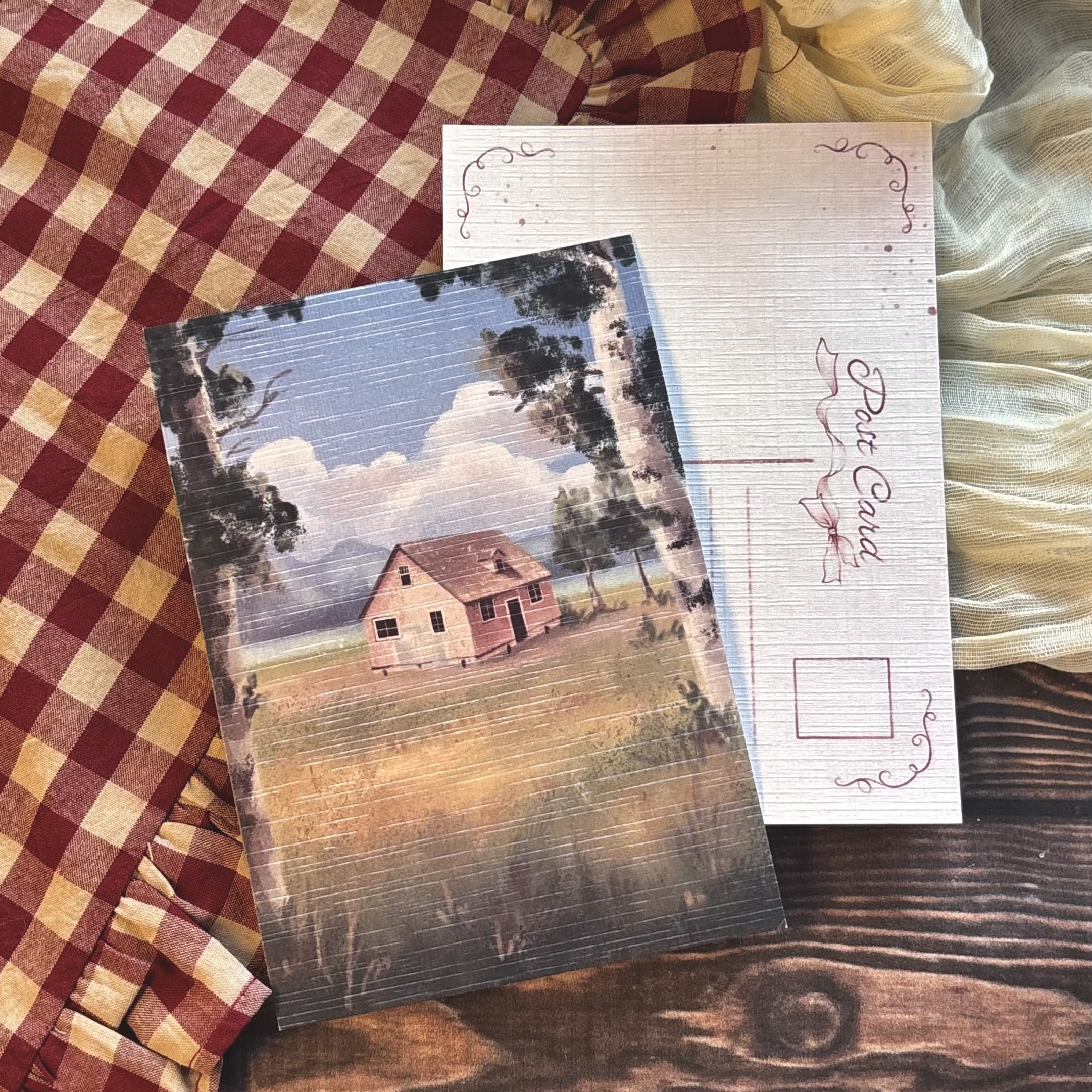 Открытка "Березки"