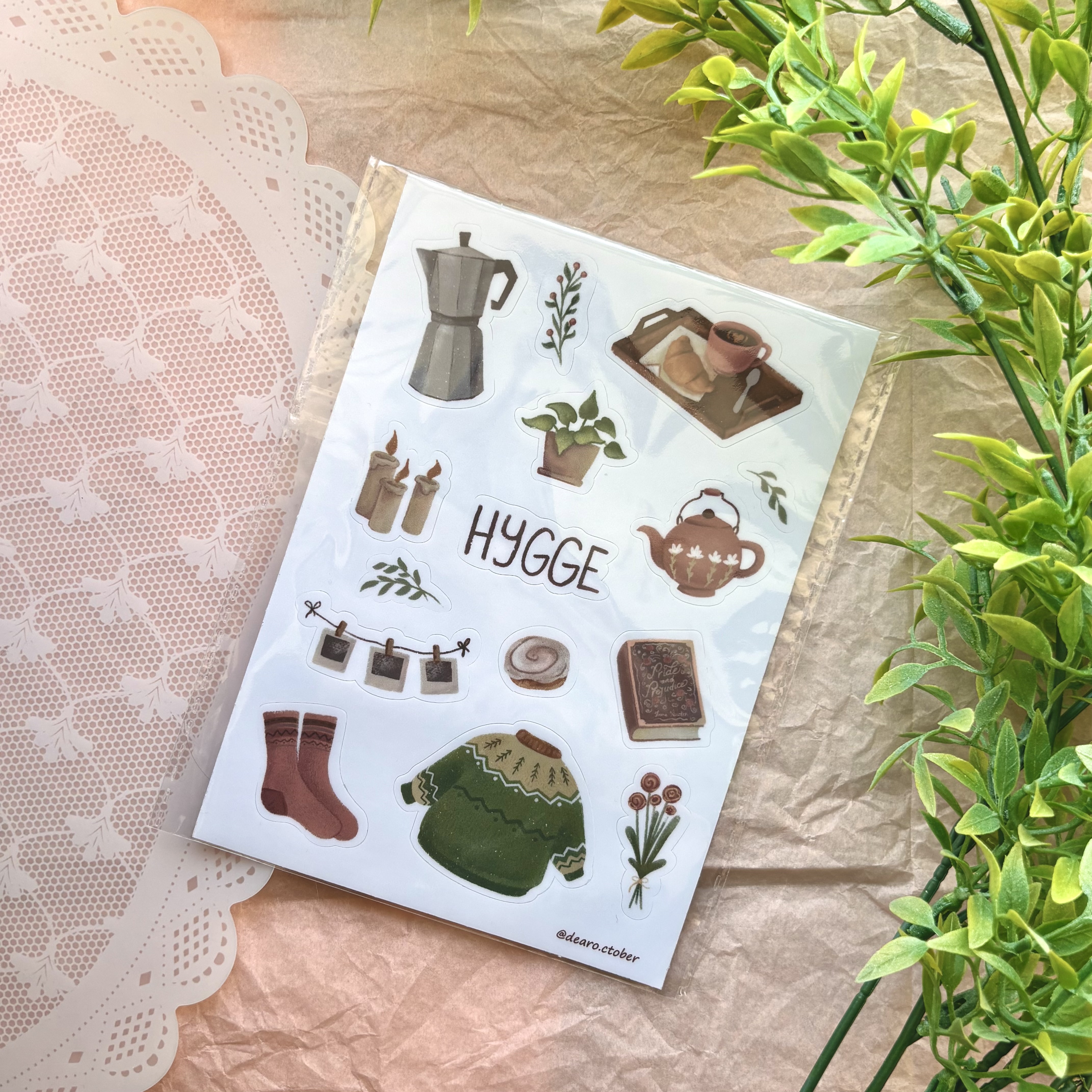 Стикерпак "Хюгге"