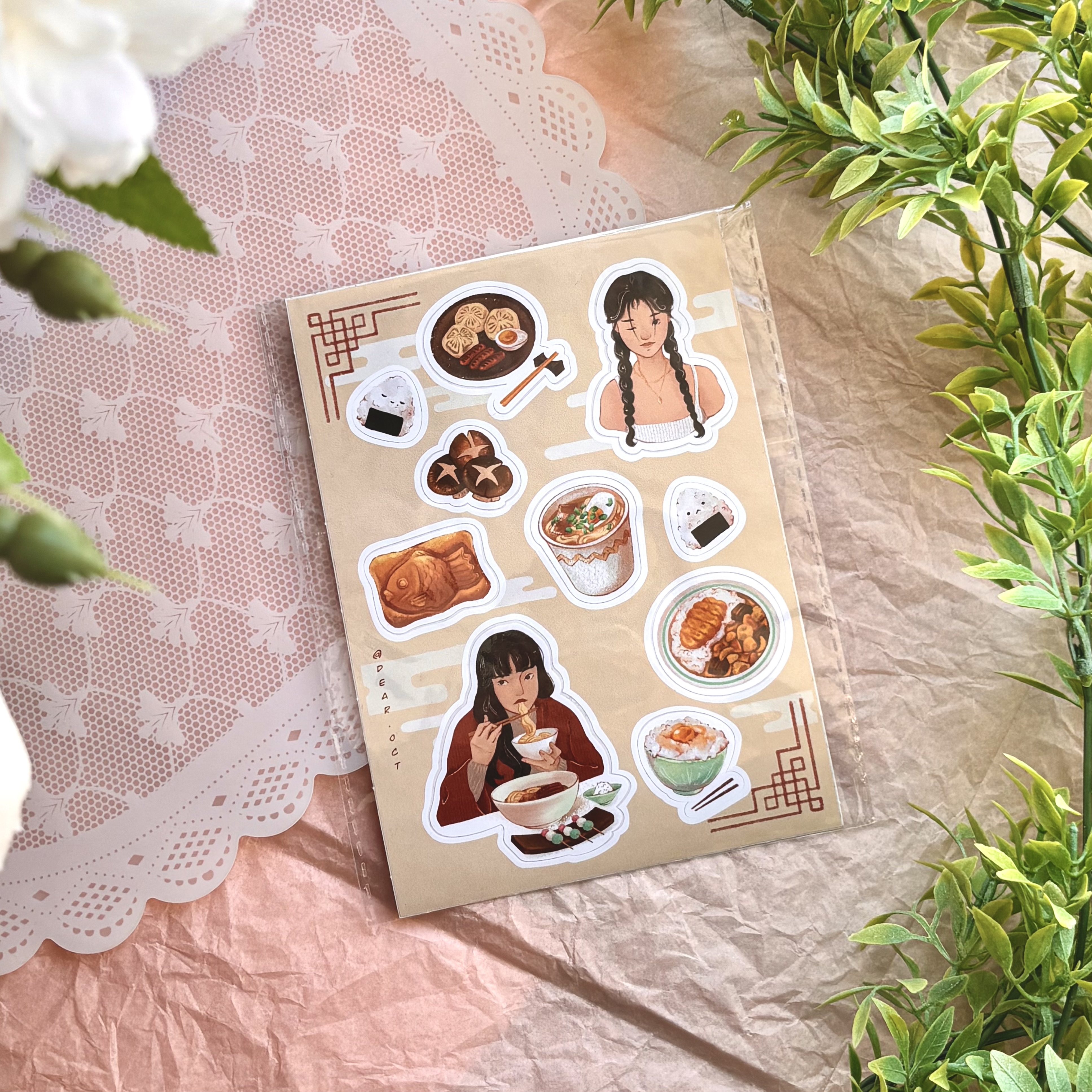 Стикерпак "Asian food"