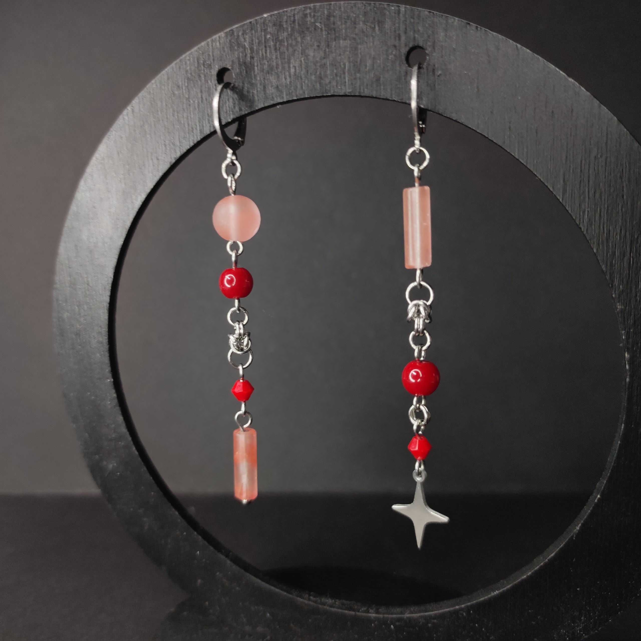 Серьги "Юдзуха" (нерж. сталь)