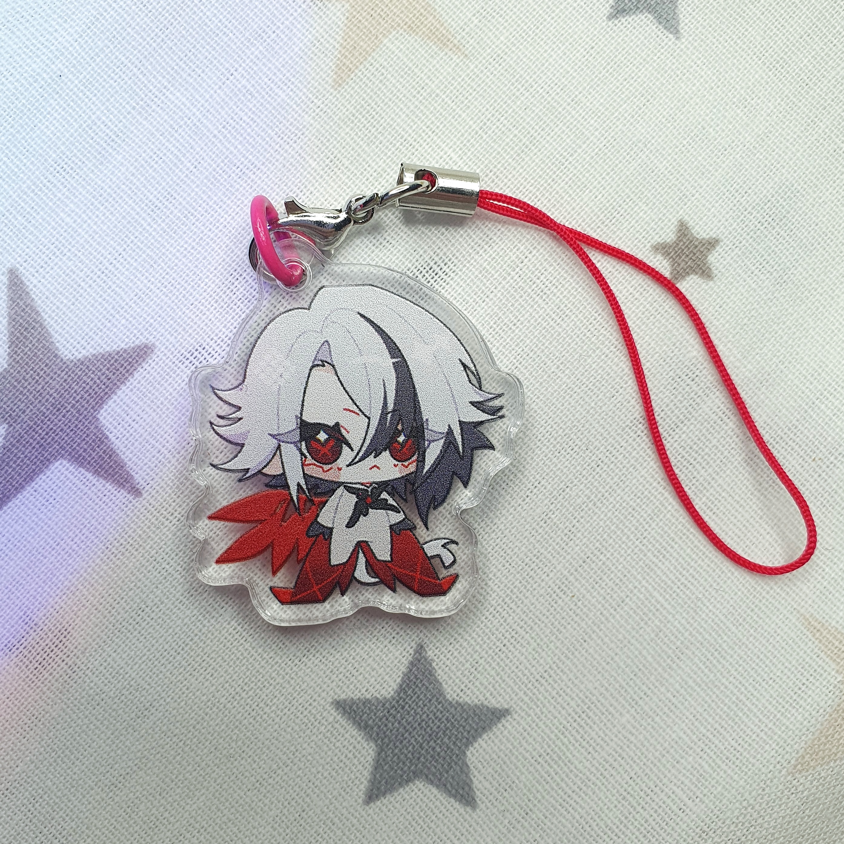 Брелок на телефон, Арлекино