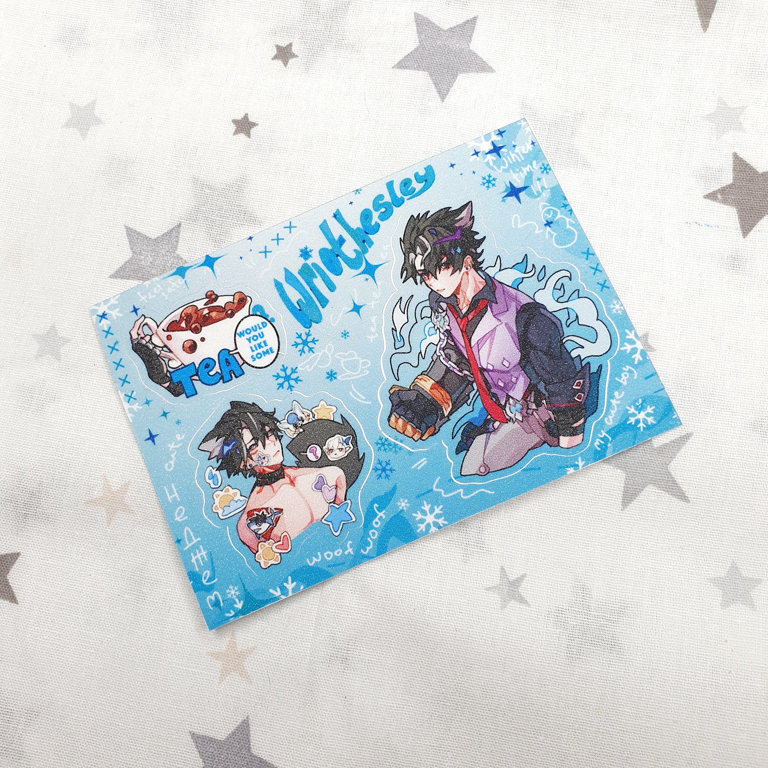 Стикерпак А7 Ризли