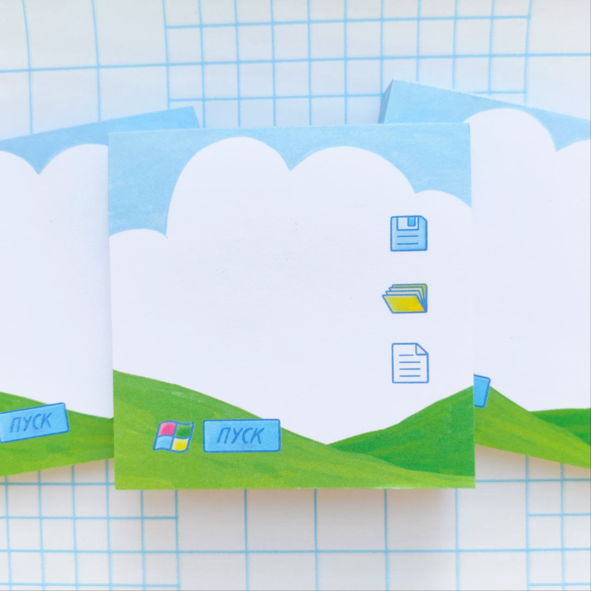 Блок для записей Пуск