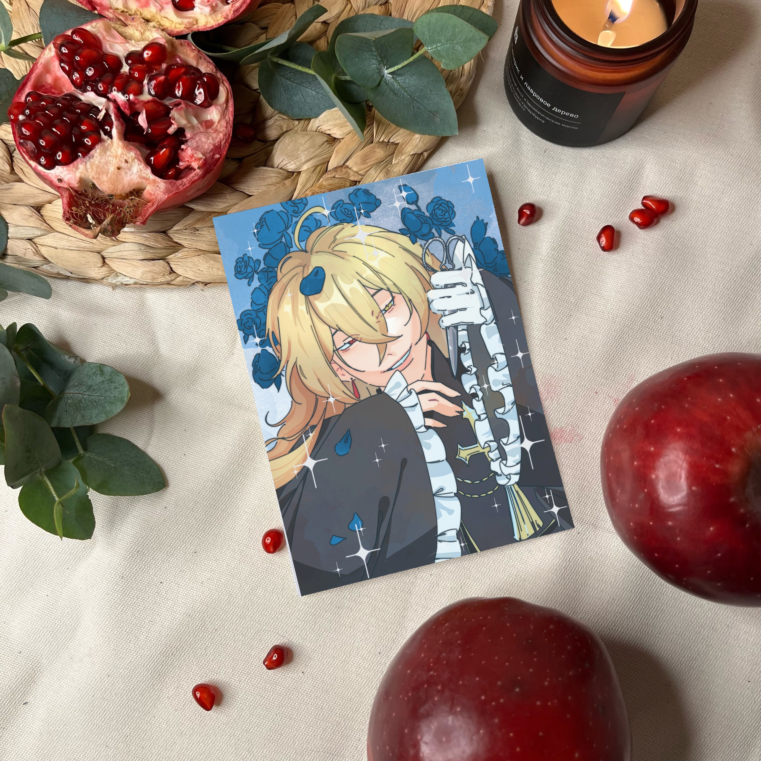 принт А6 СЕРДЦА ПАНДОРЫ винсент найтрей