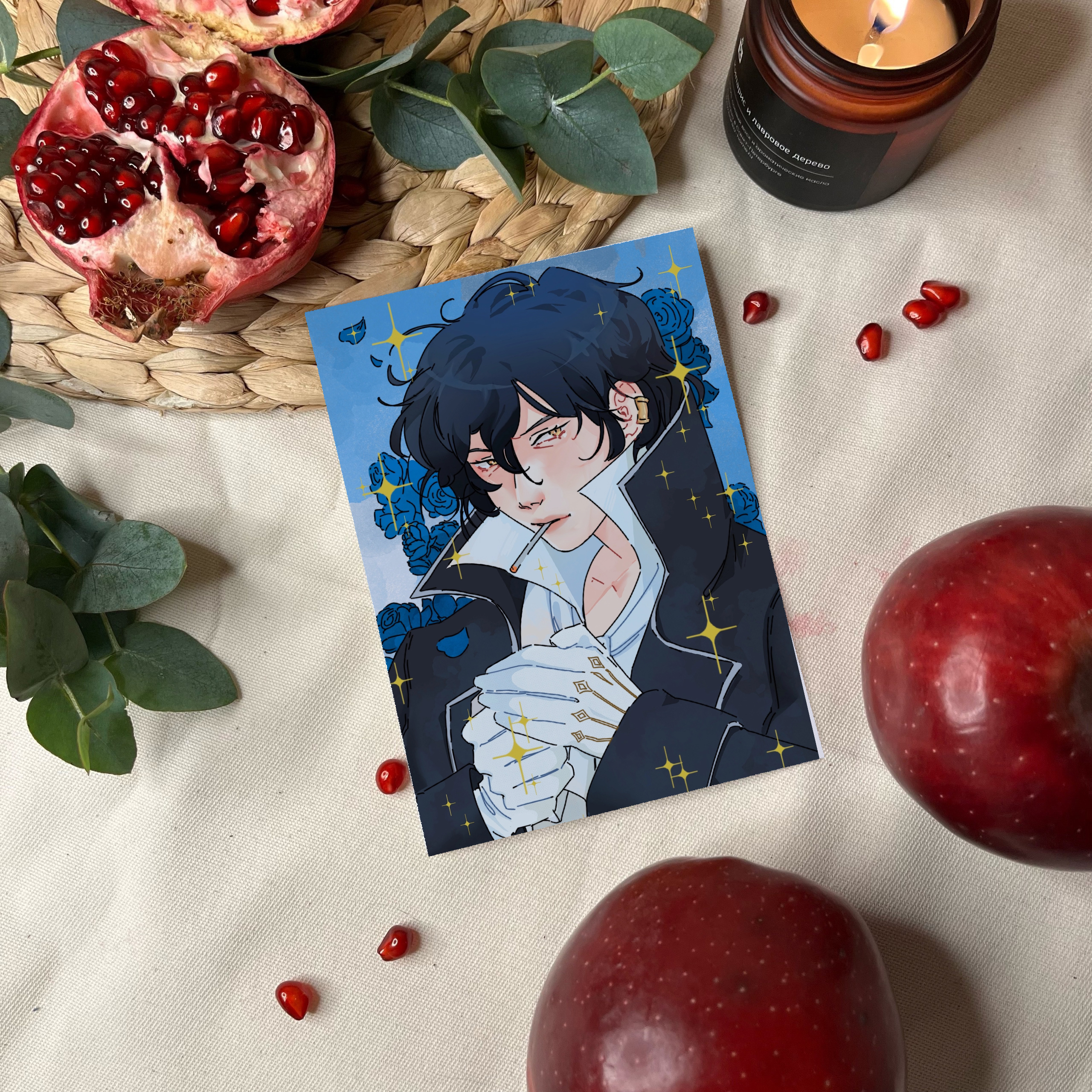 принт А6 СЕРДЦА ПАНДОРЫ гилберт найтрей