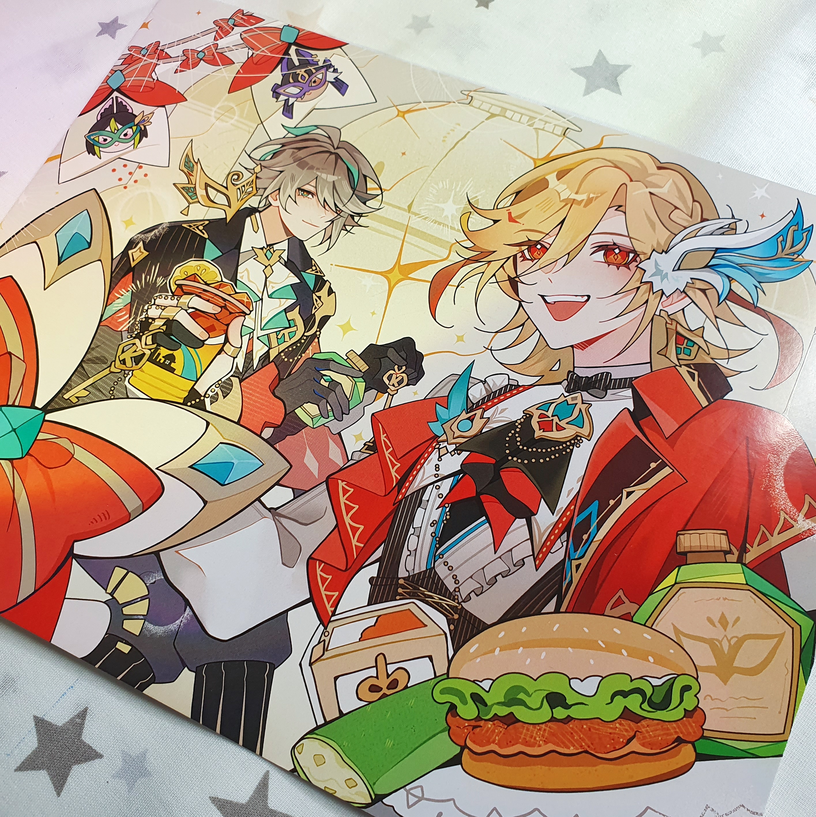 Принт большой, Каветамы КФС