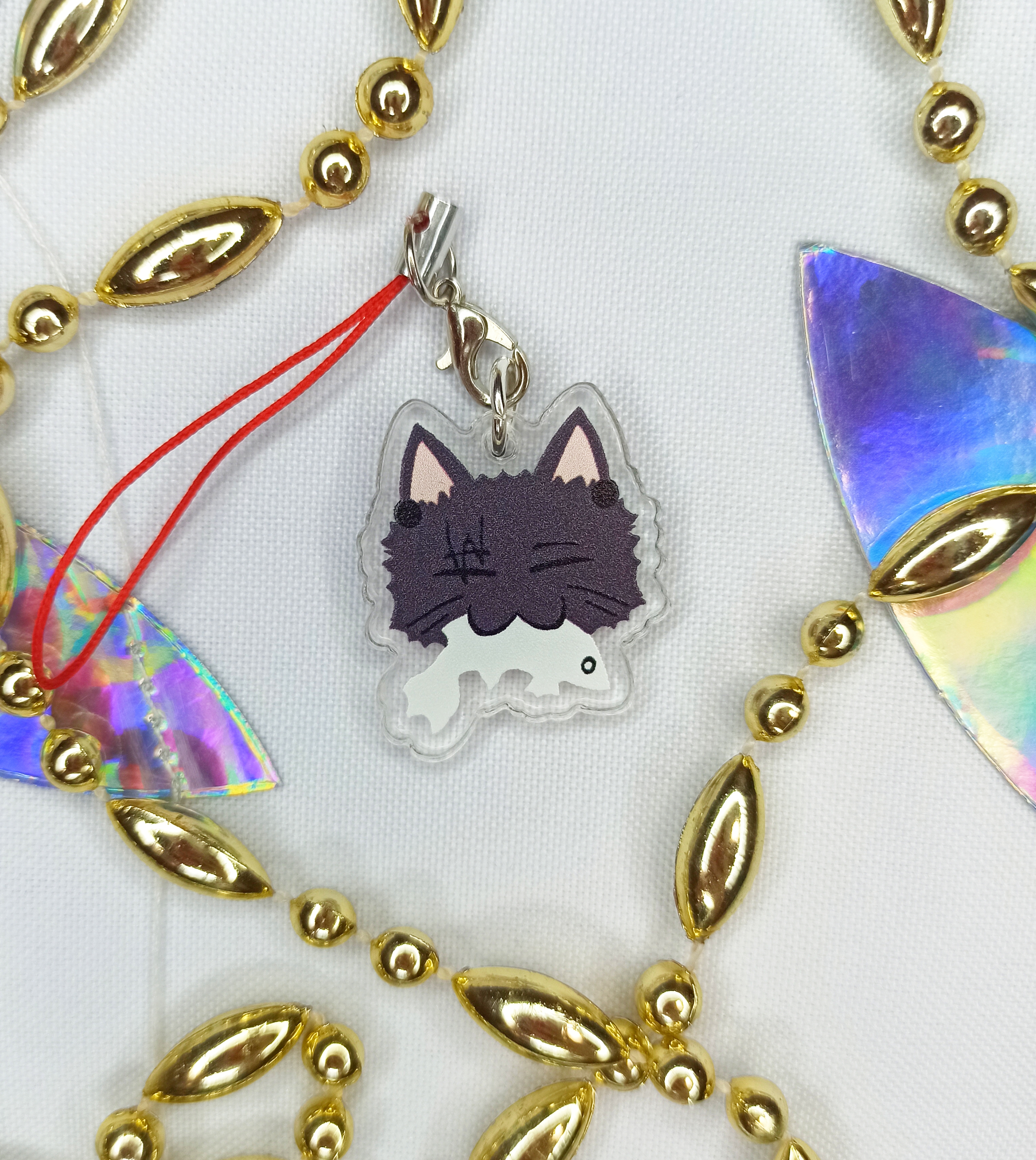 Брелок Сугуру кот 3см