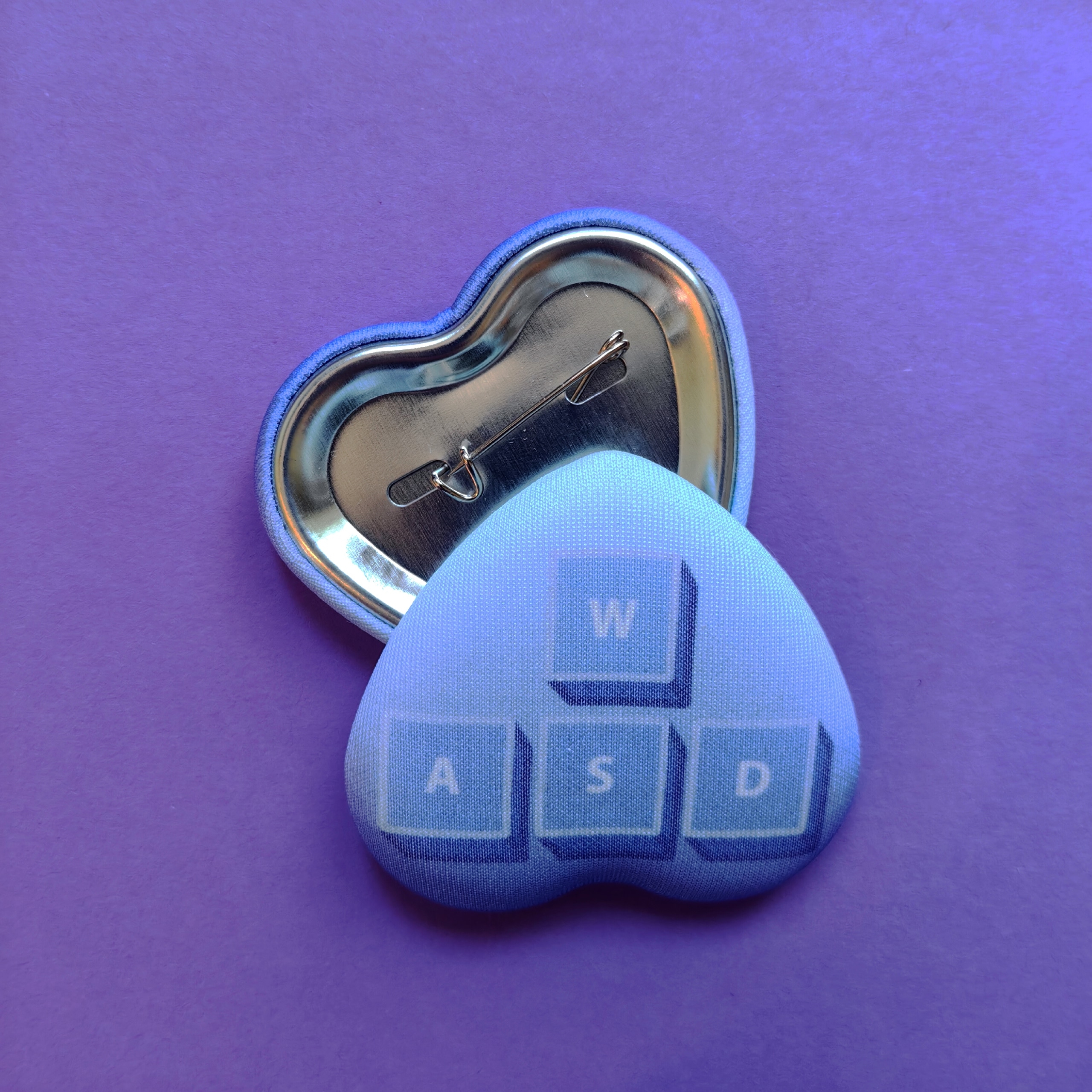 Значок антистресс wasd