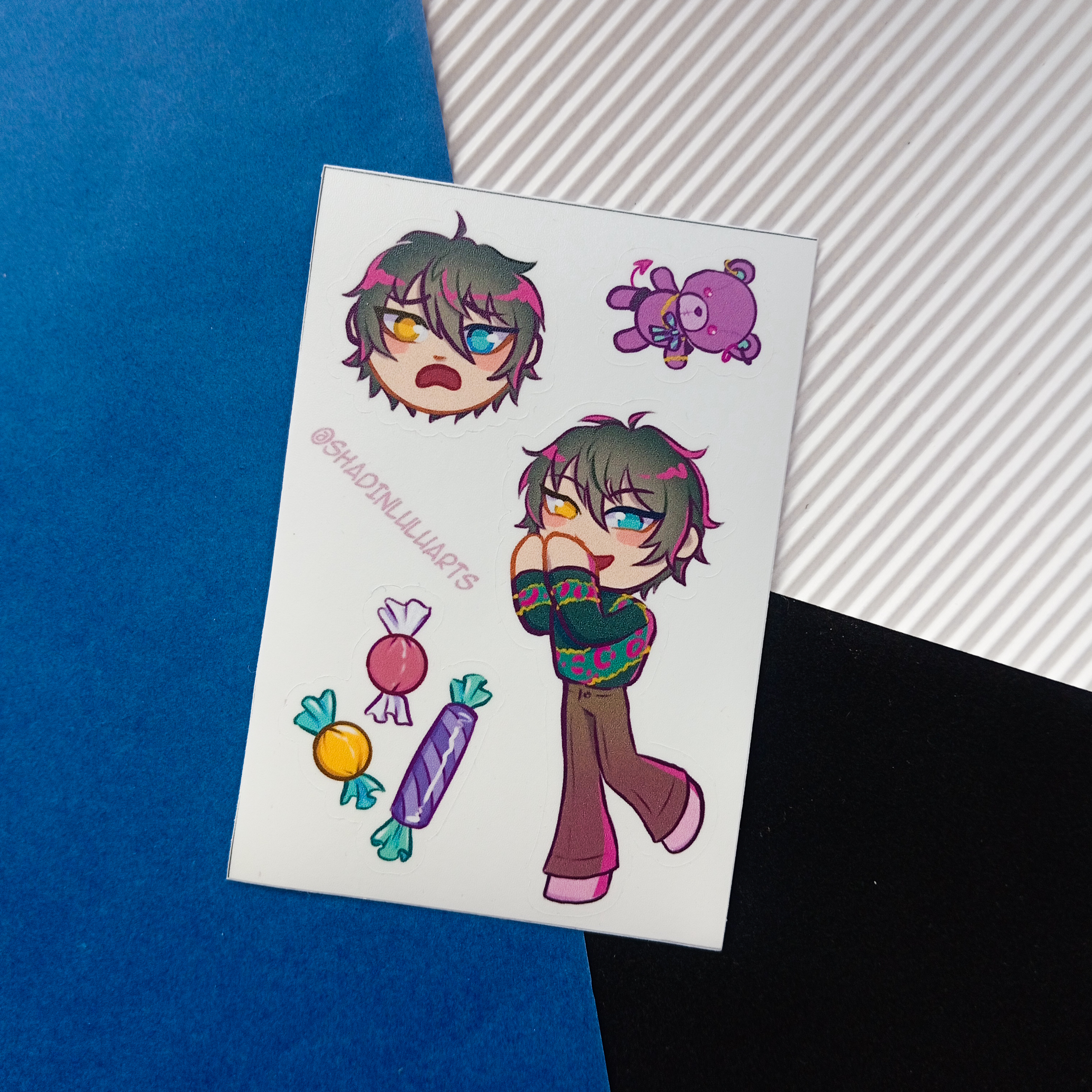 Стикерпак мика Кагехира а7