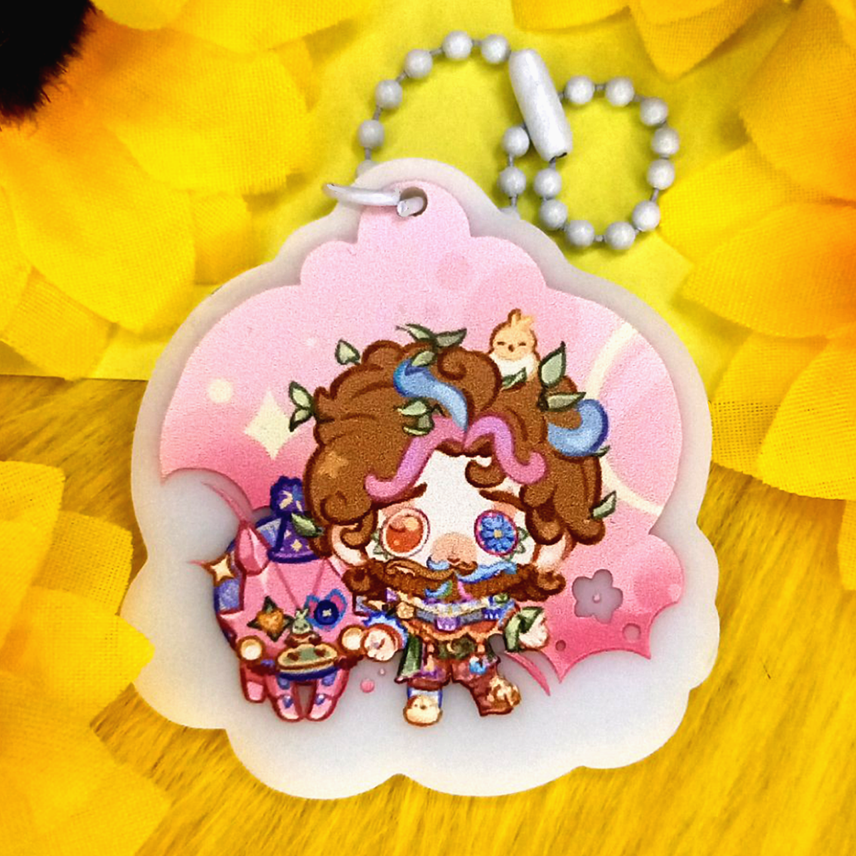 Брелок 5 см бел Мурро Мортон