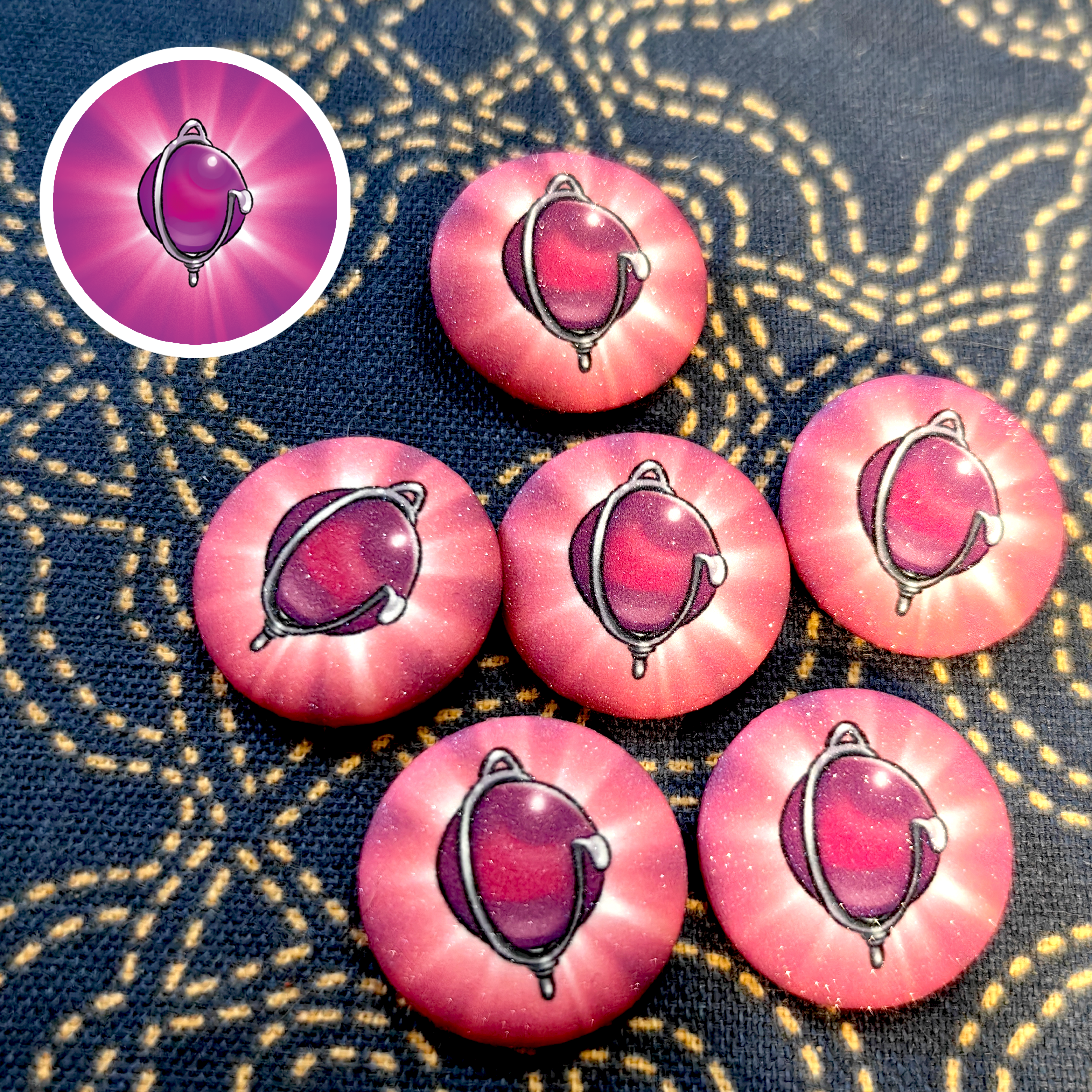 Значок W.I.T.C.H.: Сердце