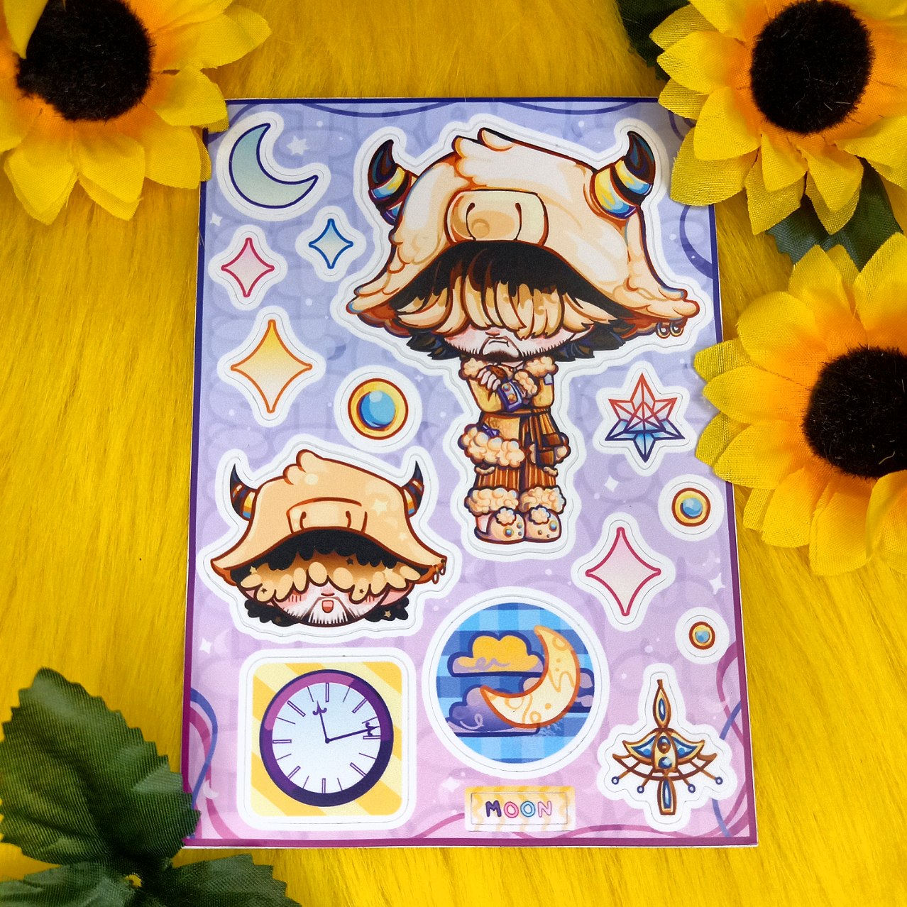 Стикерпак А6 Чарльз Холт