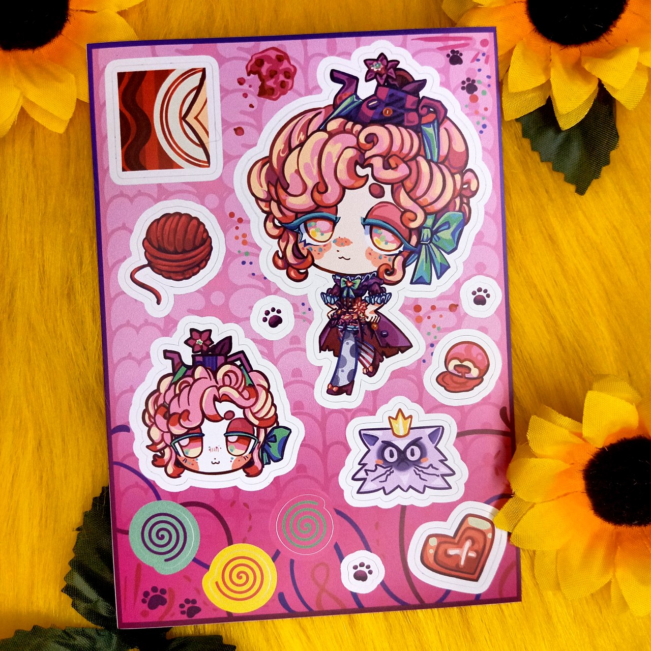 Стикерпак А6 Венди Фут