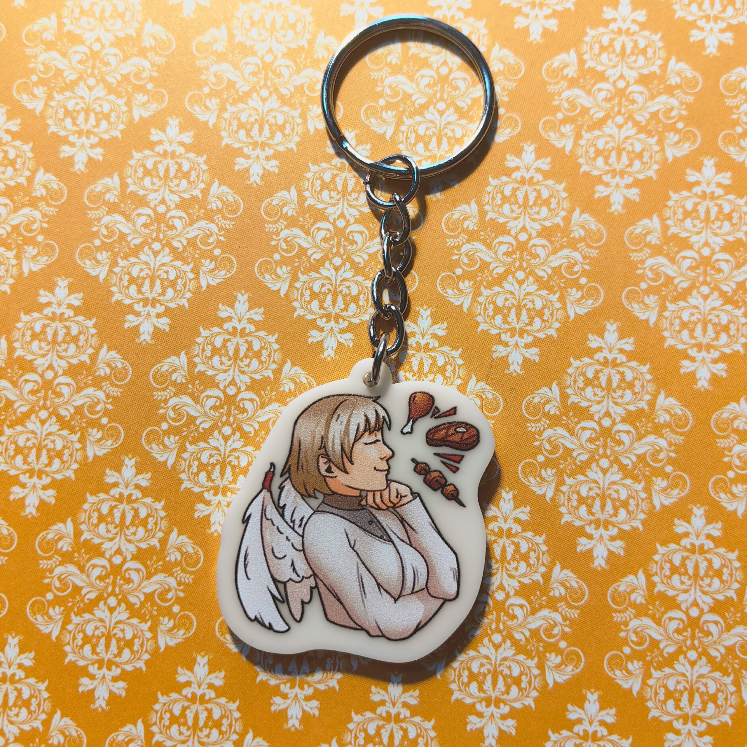 Брелок молочный Фарлин