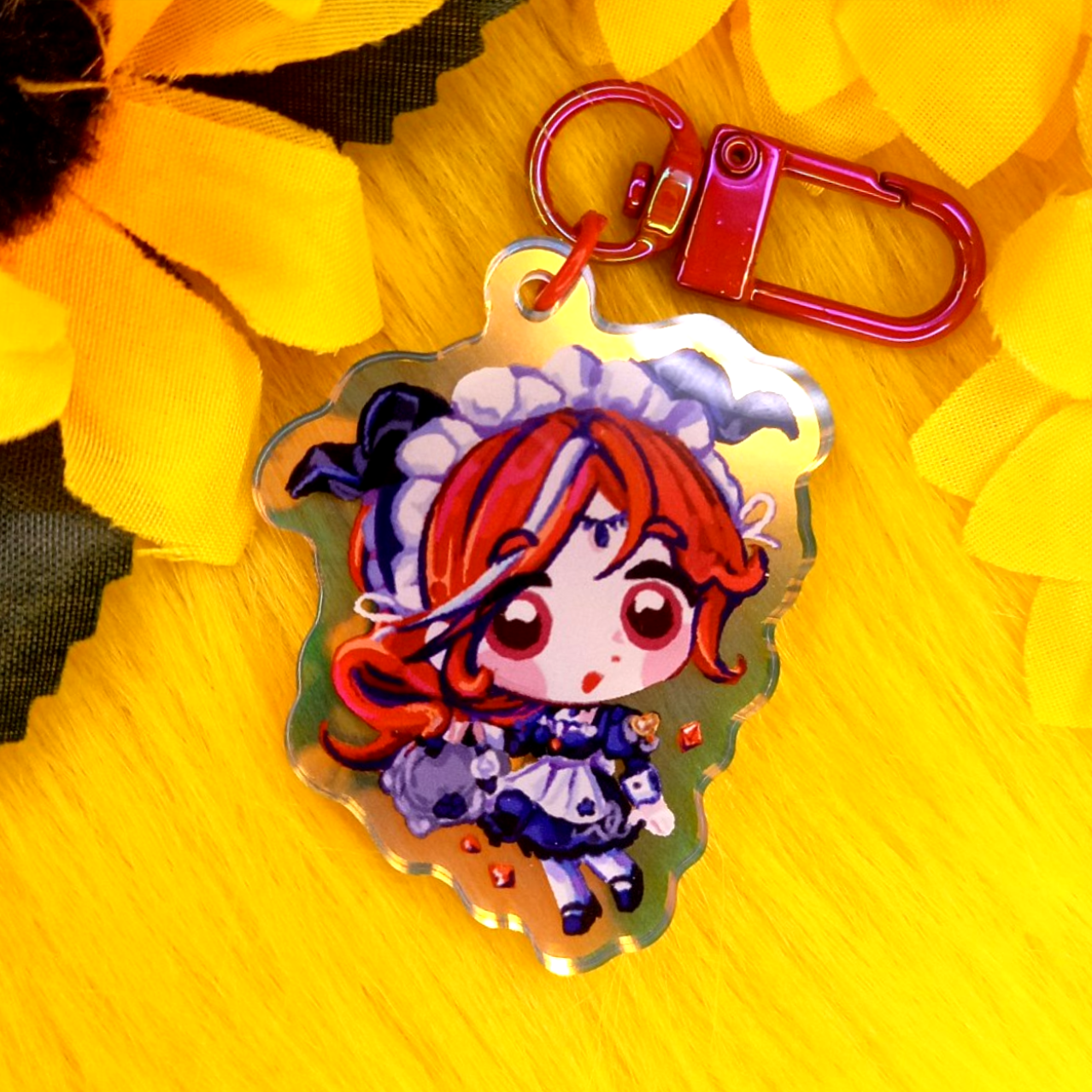 Брелок жемч 5 см Кримсон