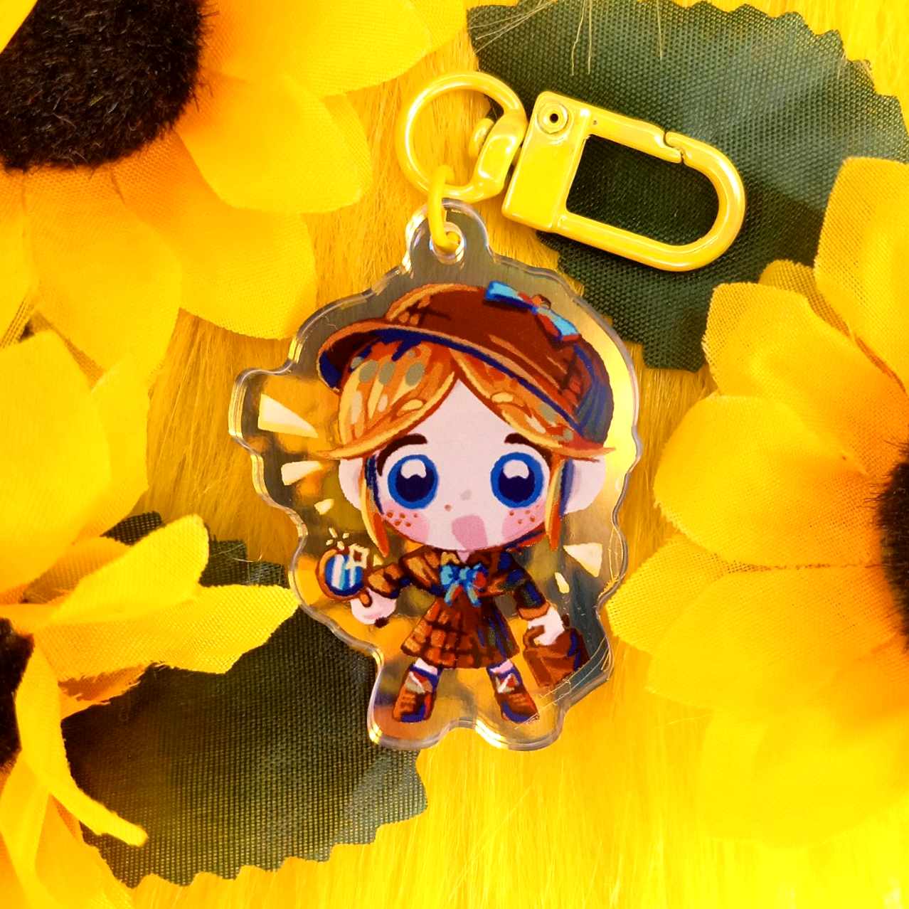 Брелок жемч 5 см Леди Правда