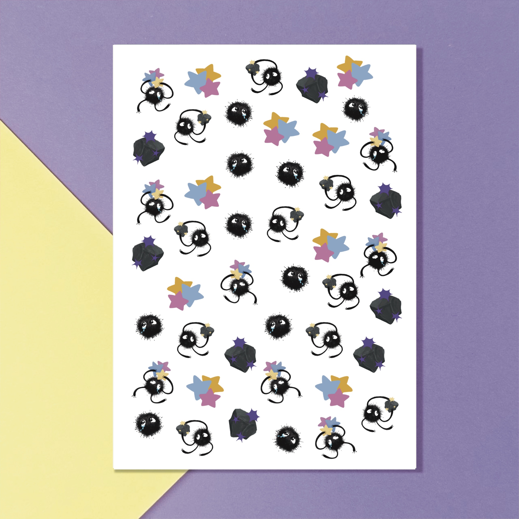 Стикерпак А6 Чернышки