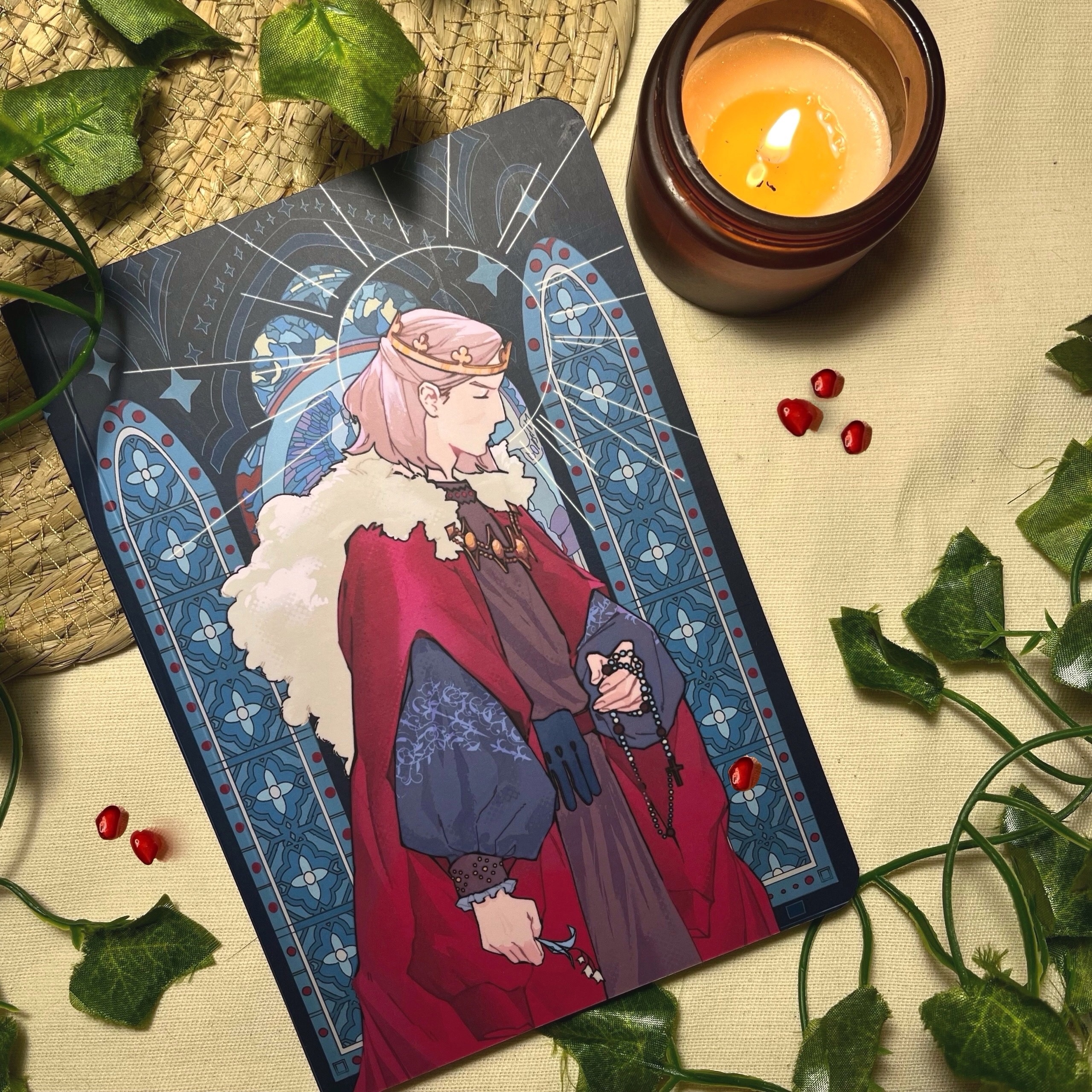 ежедневник А5 с резинкой и ляссе +допы монарх