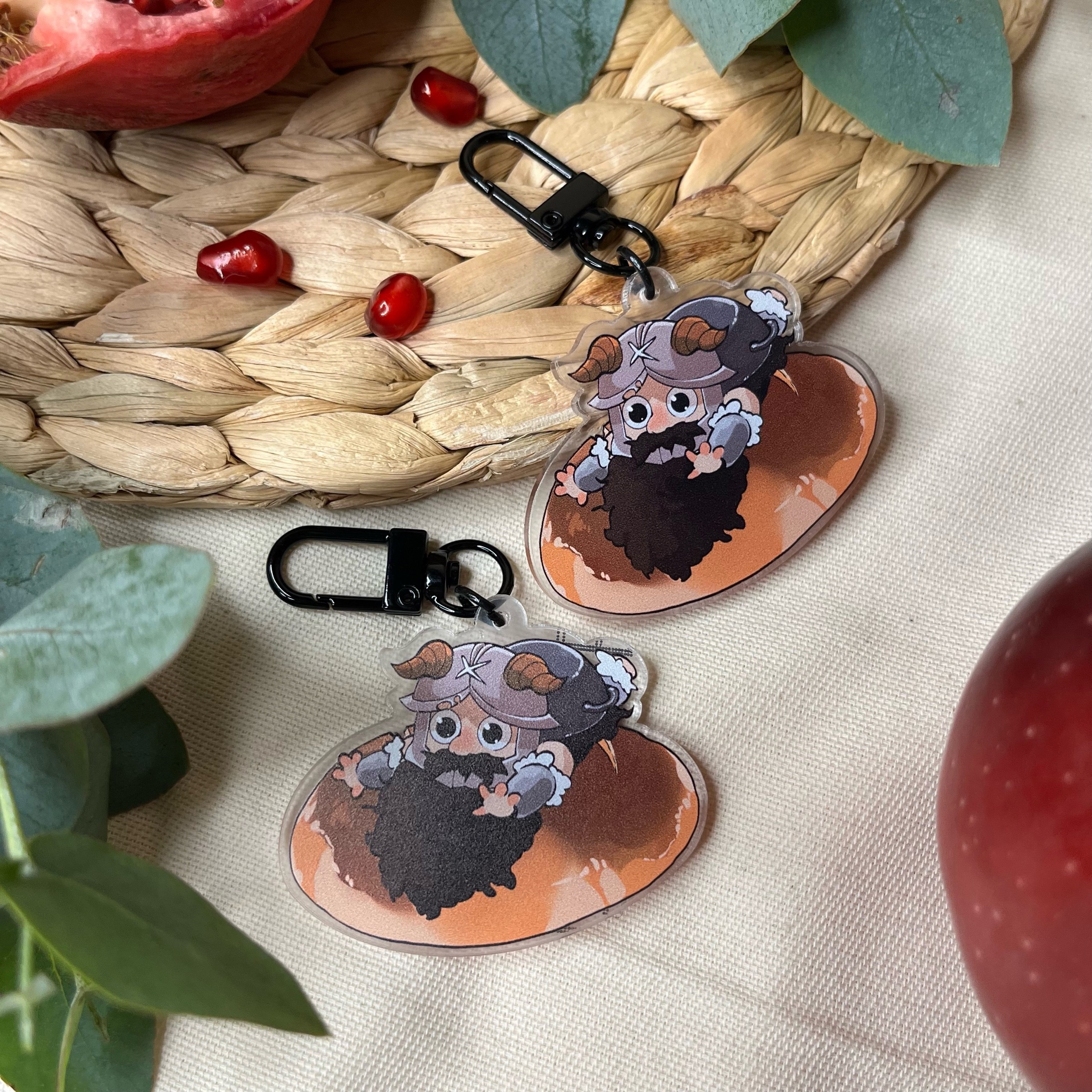 брелок 5см ПОДЗЕМЕЛЬЕ ВКУСНОСТЕЙ сенши