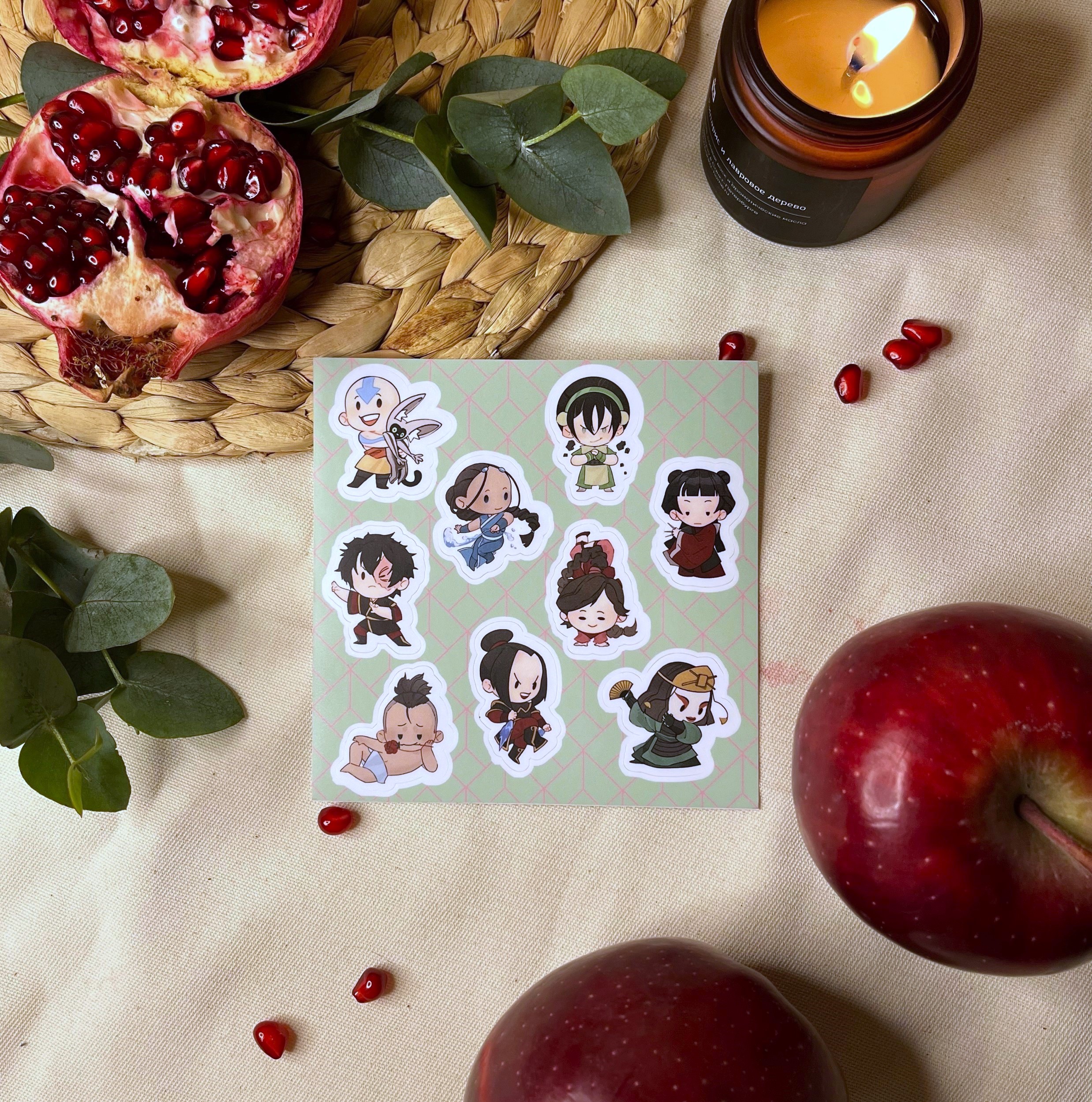 стикеры 12х12 винил аватар