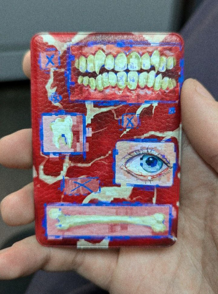 Картхолдер красный