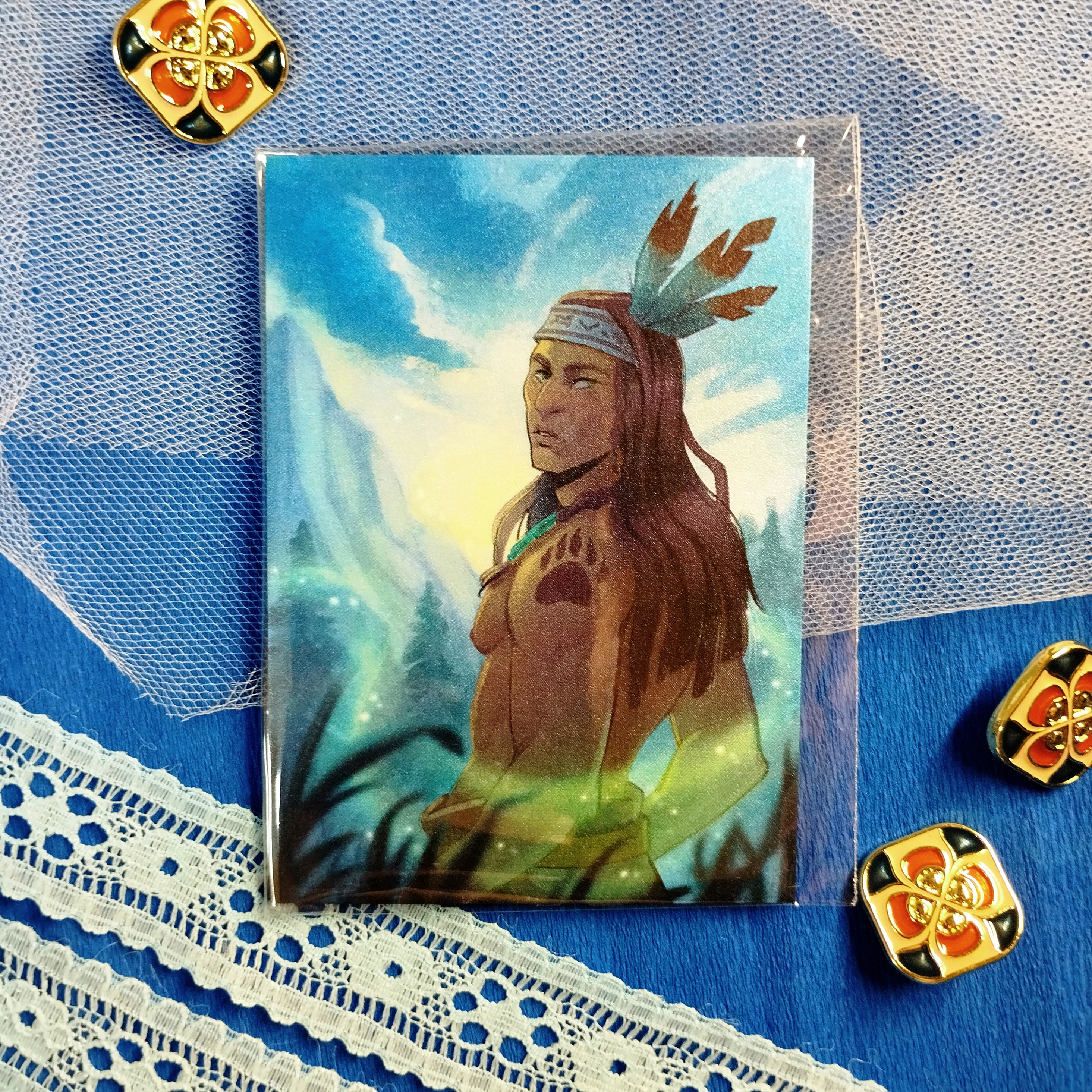 Карточка Ной синяя