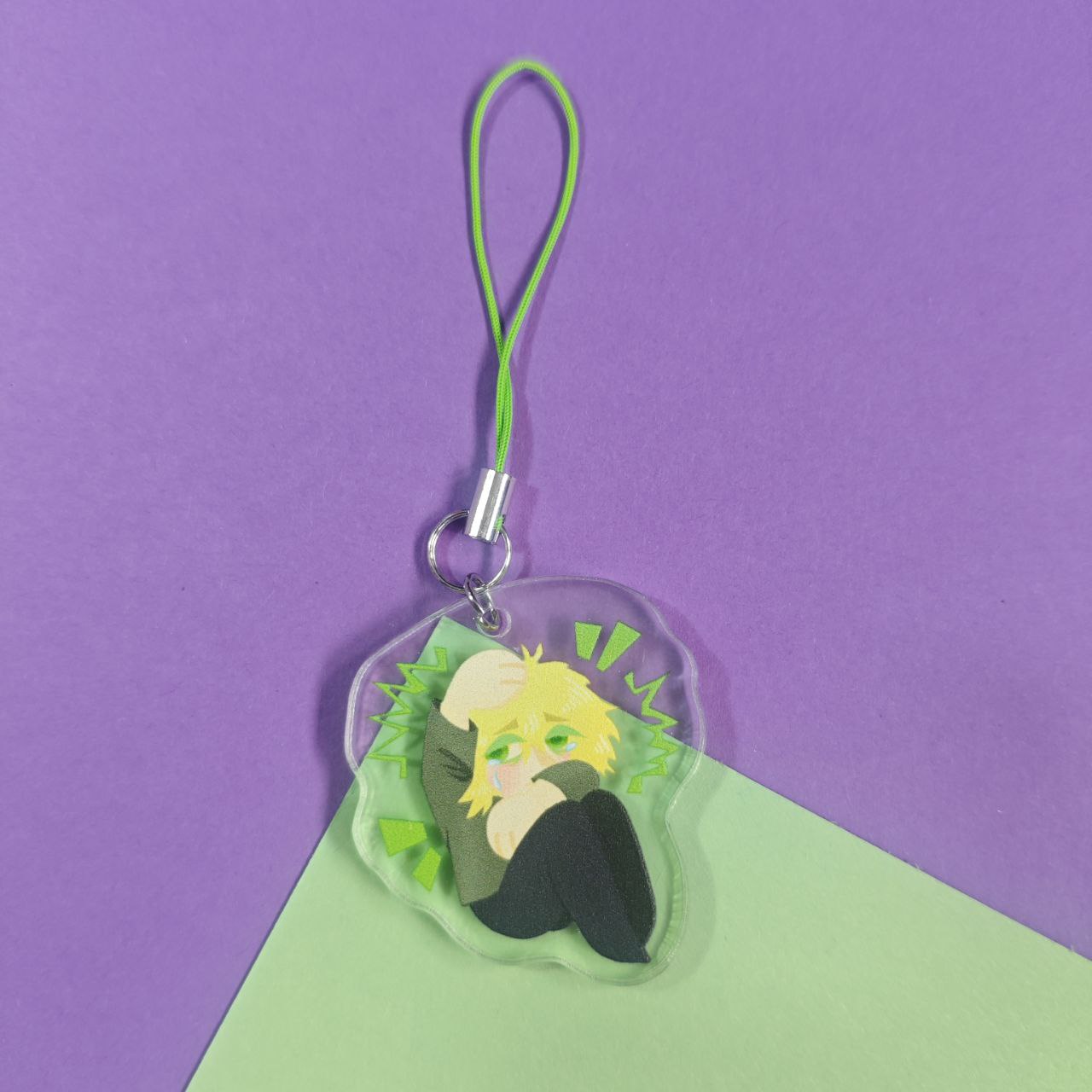 Брелок 4см Твиг Тревожный