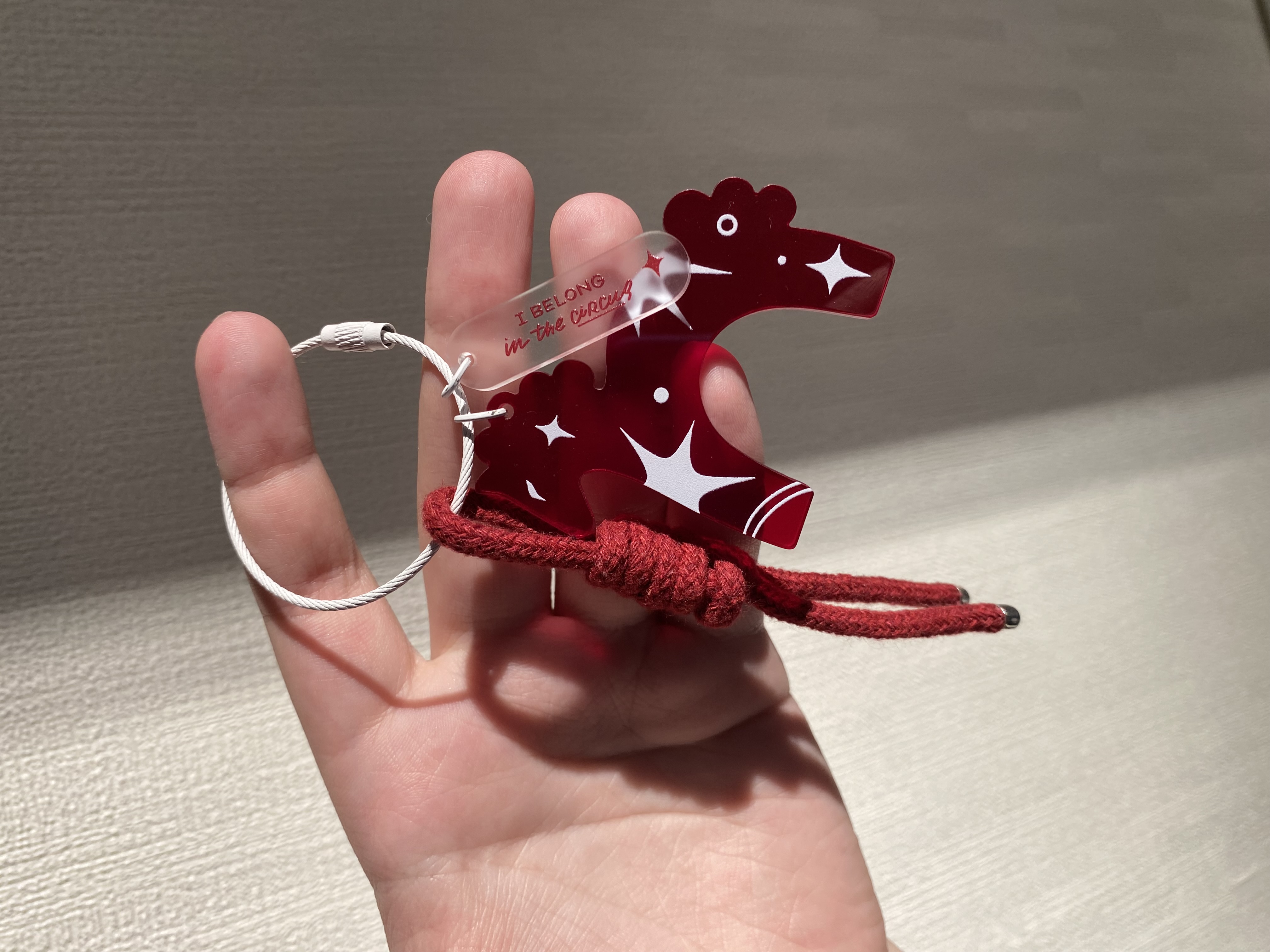 Обвес с красной лошадкой "Цирк"