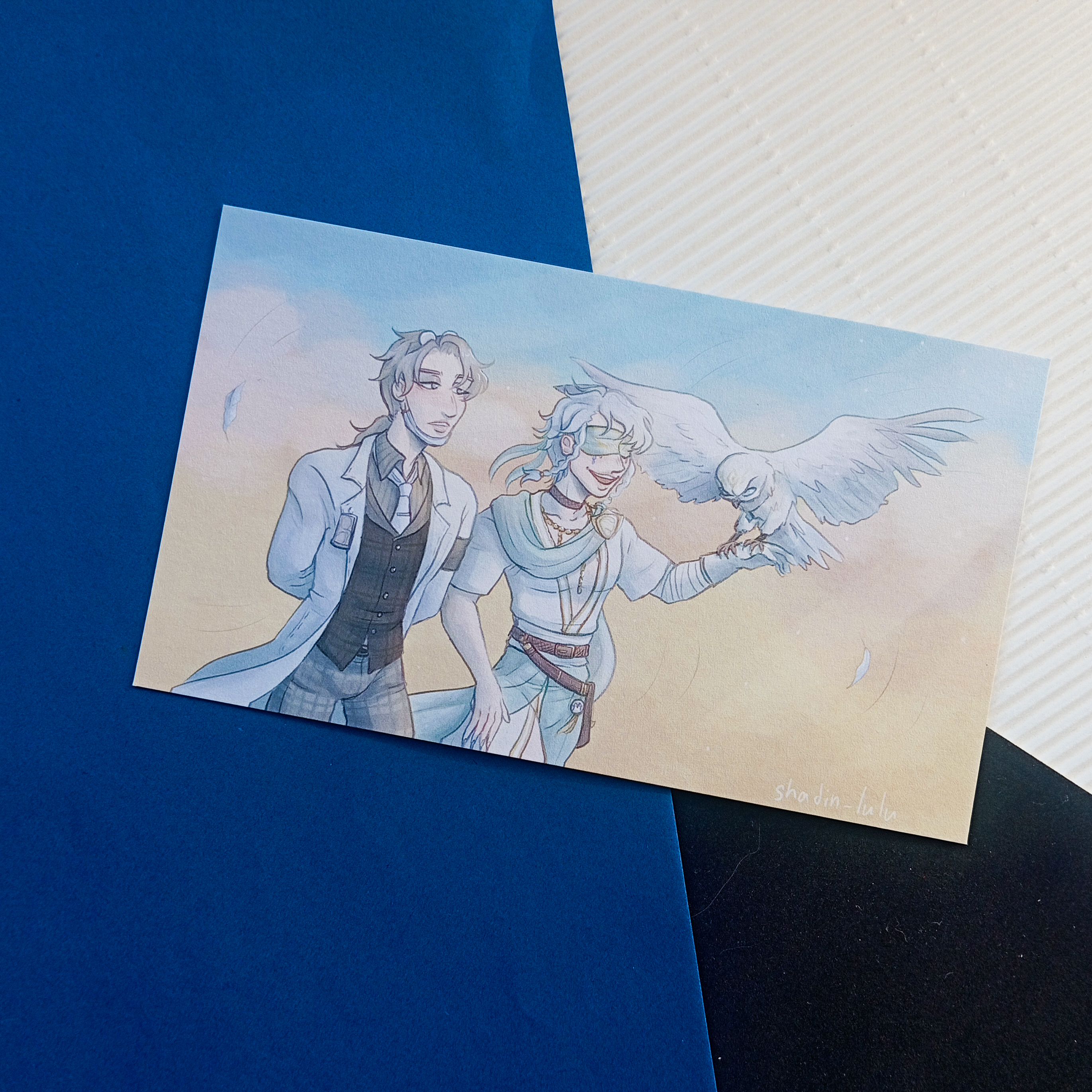 Открытка Идентити 5/Identity V Илай и Эзоп