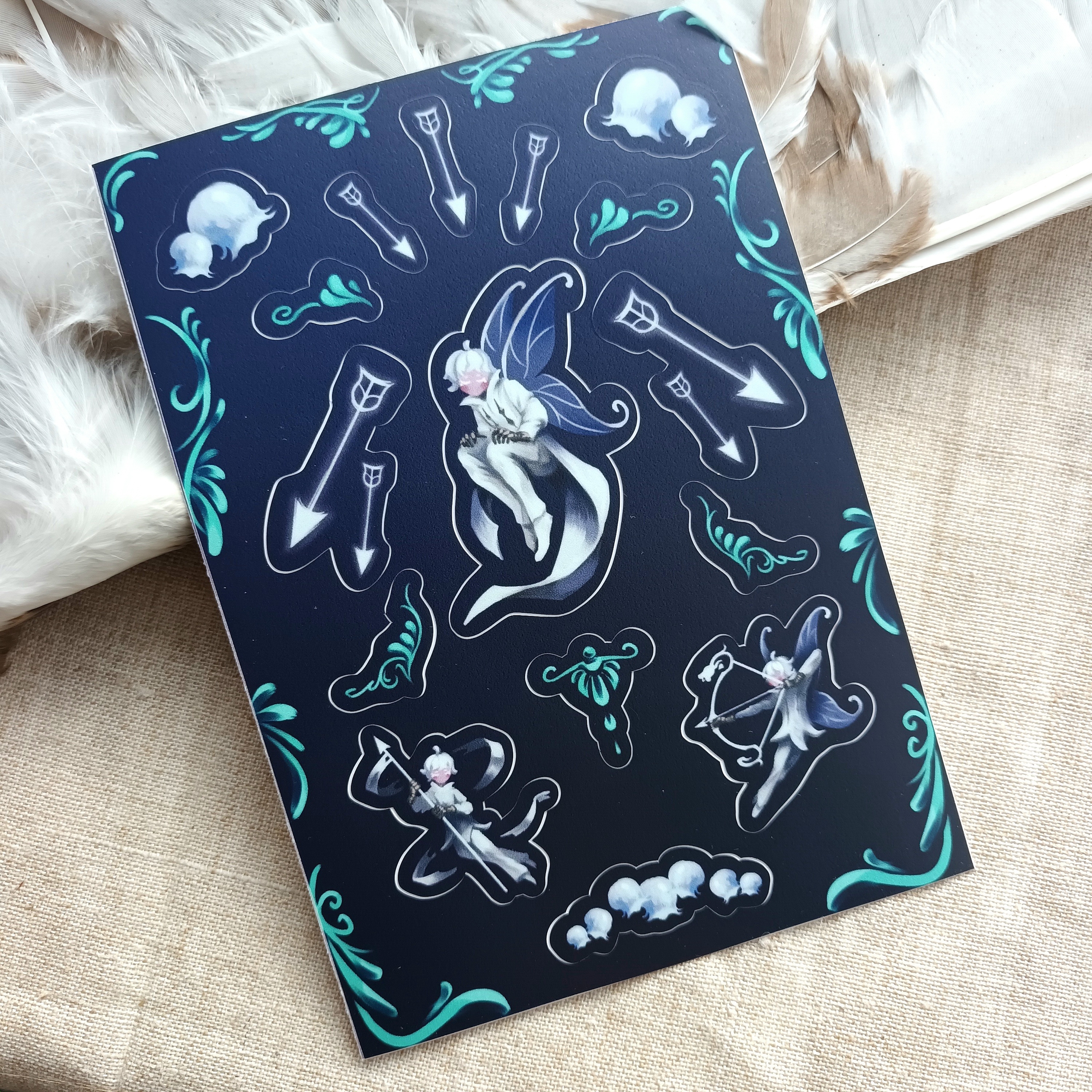 Стикерпак Сильвербелл | Куки Ран