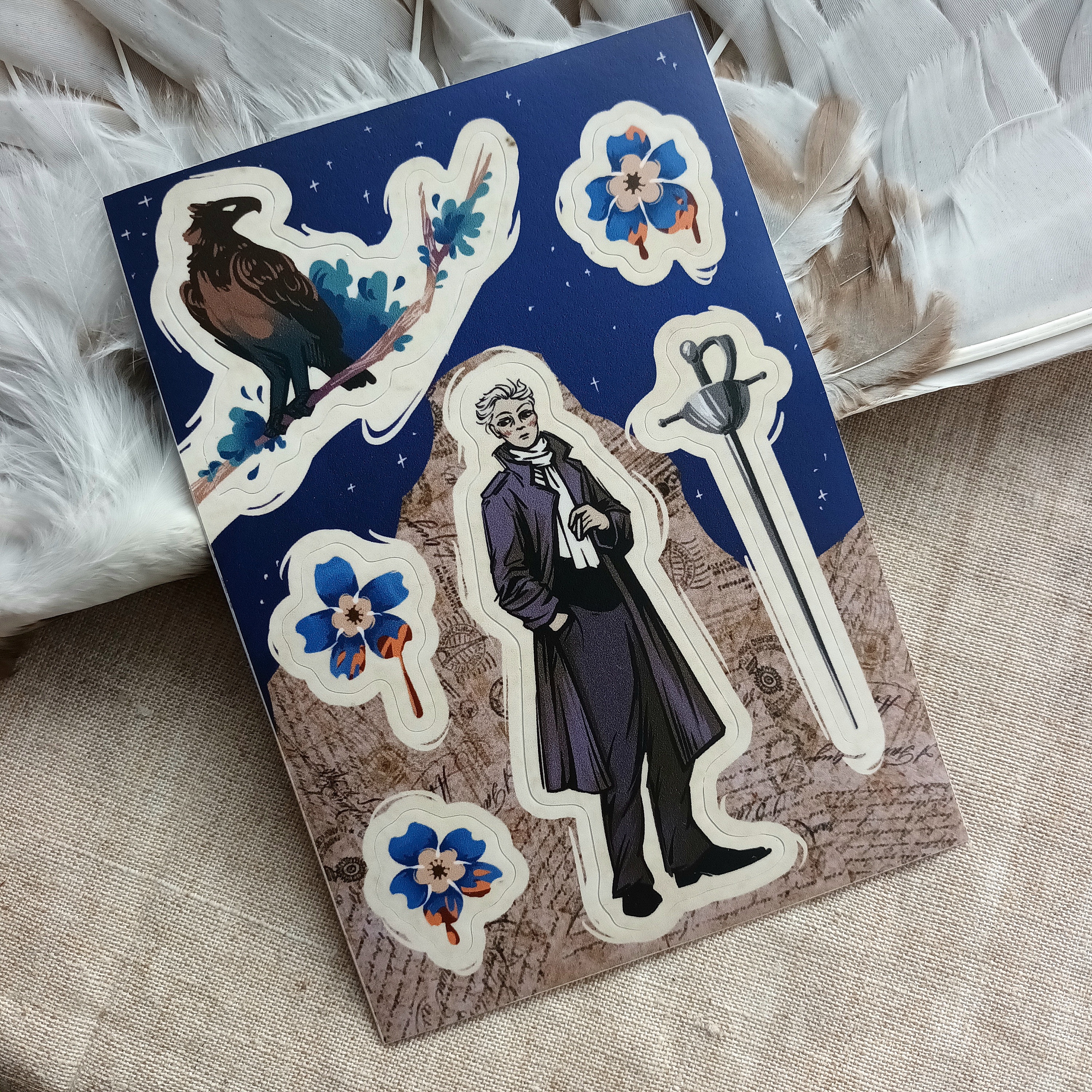 Стикерпак Люмьер | Песнь сорокопута