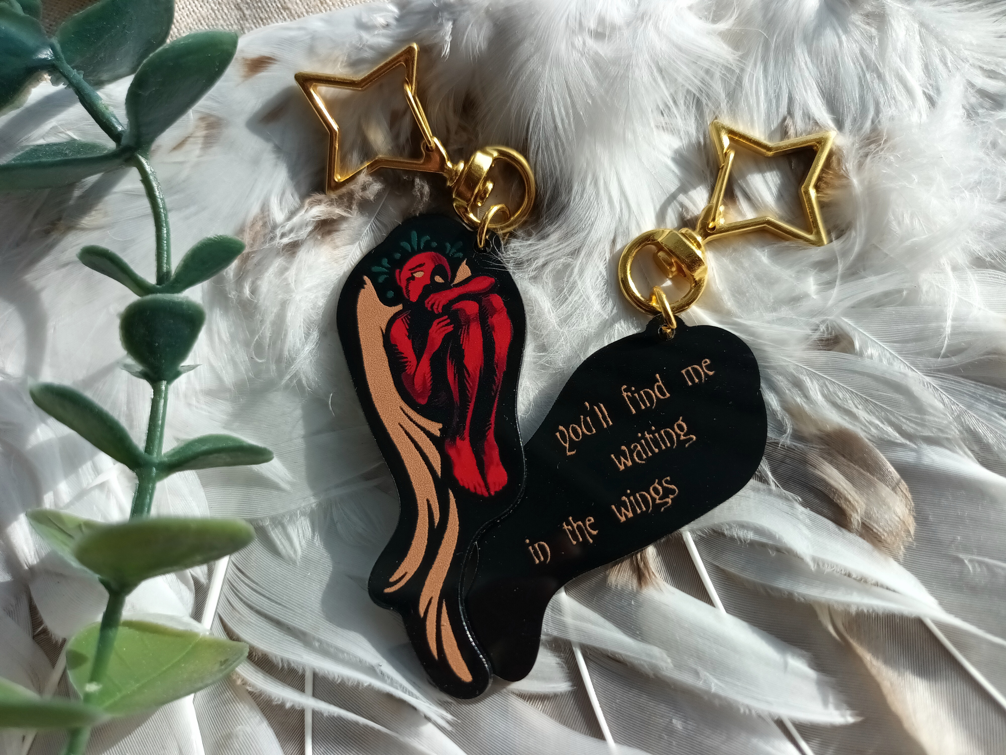 Брелок Жду часа своего