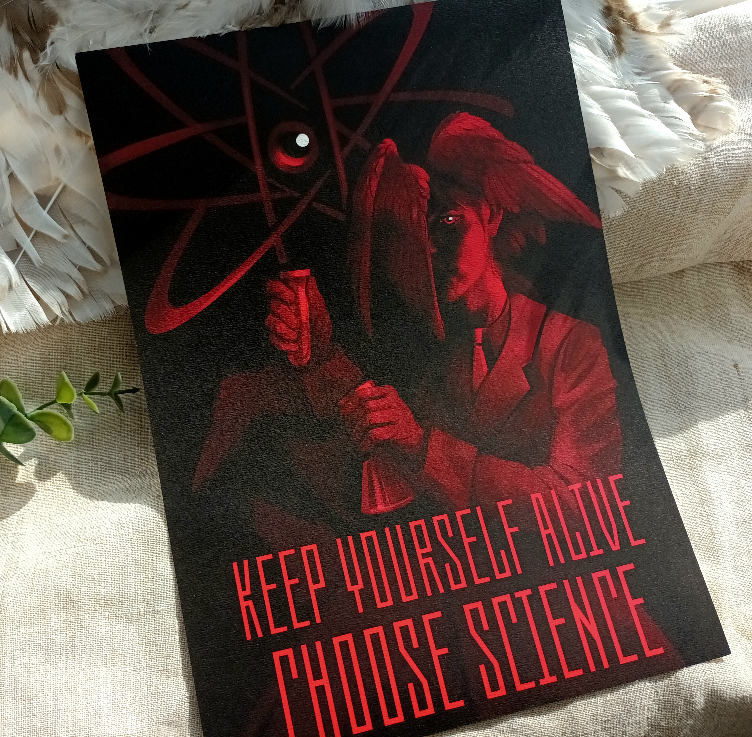 Плакат Выбери науку