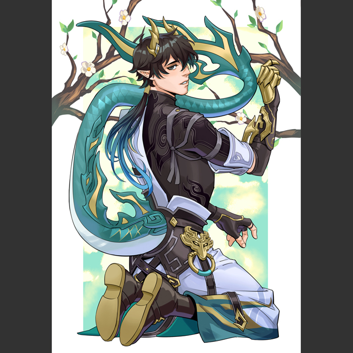 Открытка А5 Дань Хэн