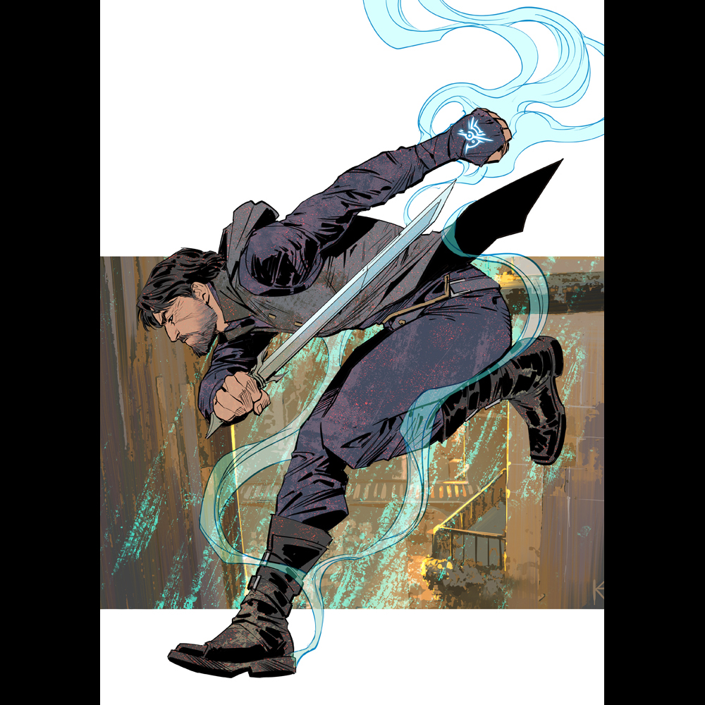 Открытка А5 Корво