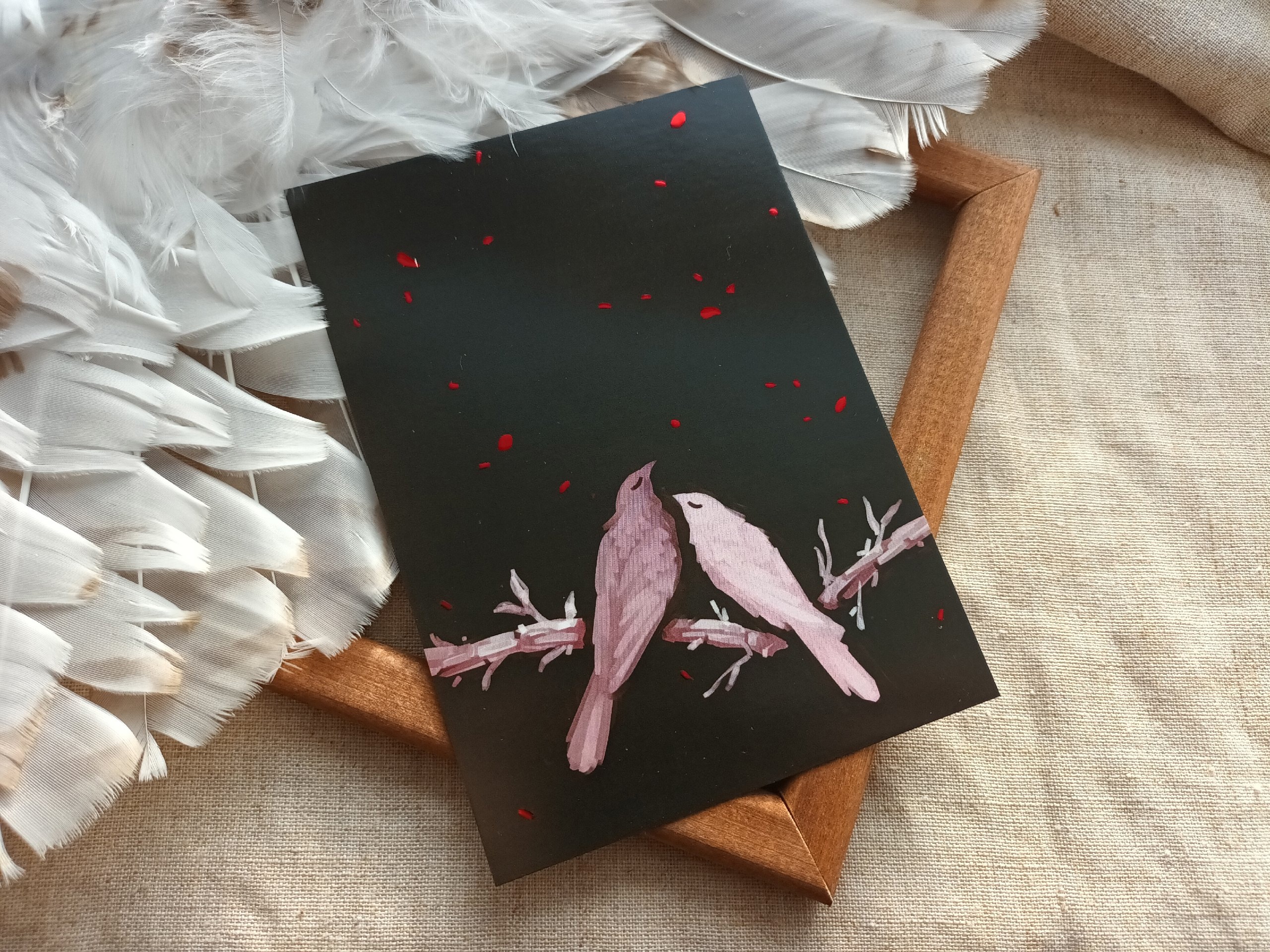 Открытка Искры